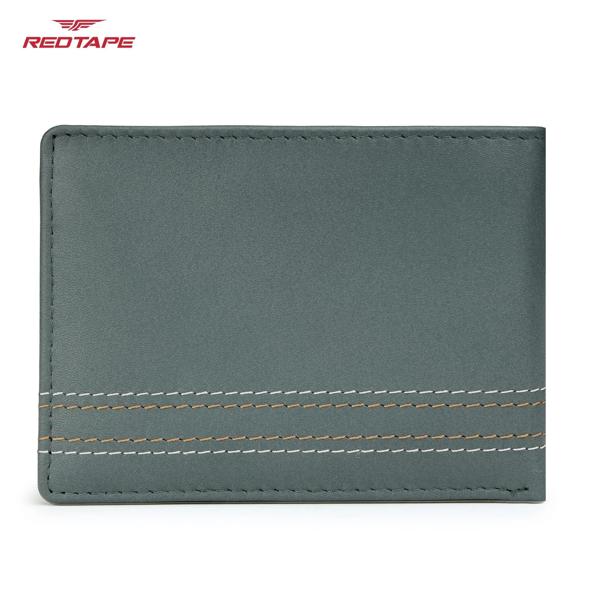 Olive Green Genuine Leather Wallet for Men - Image 6