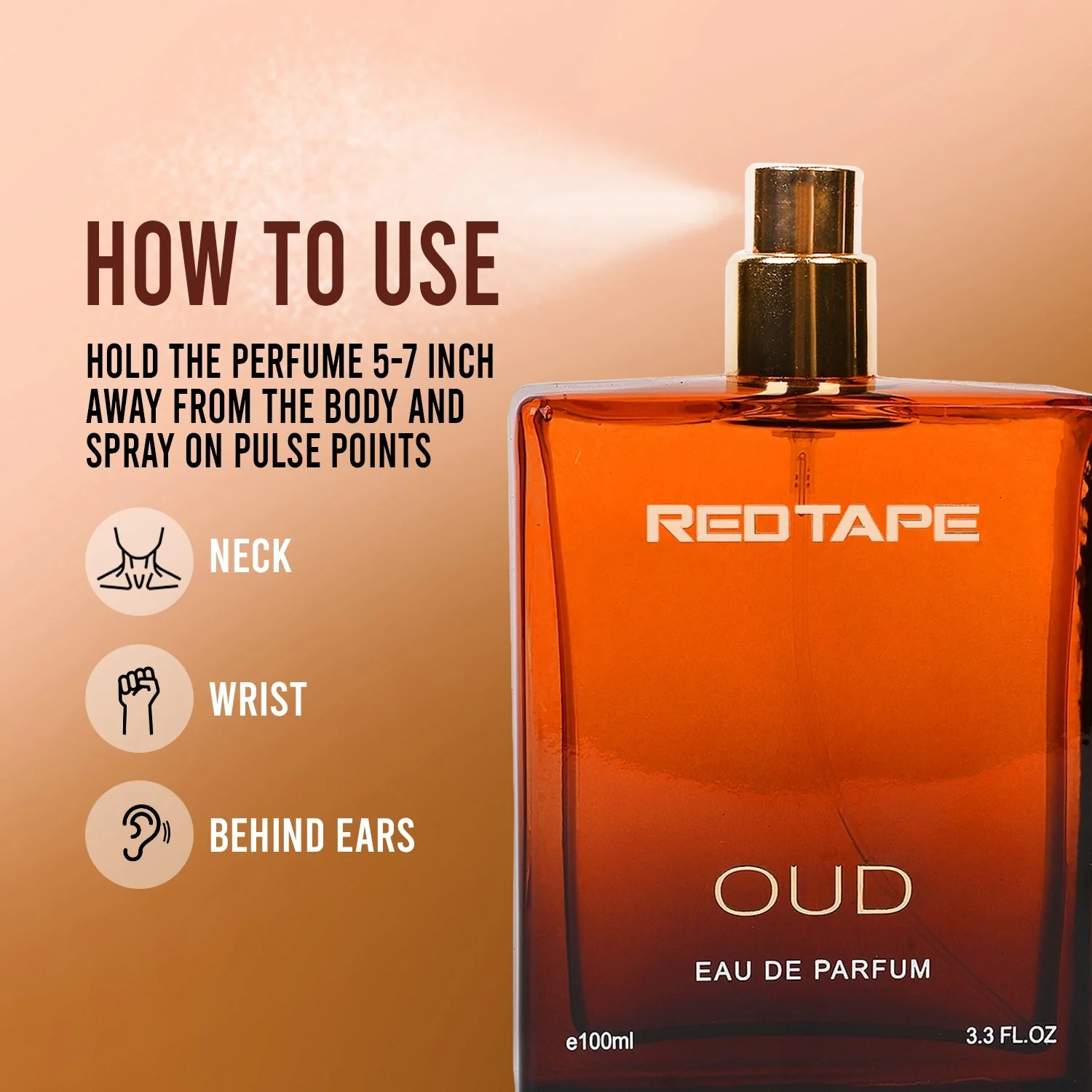 Oud Eau De Parfum for Men 100ml - Image 3