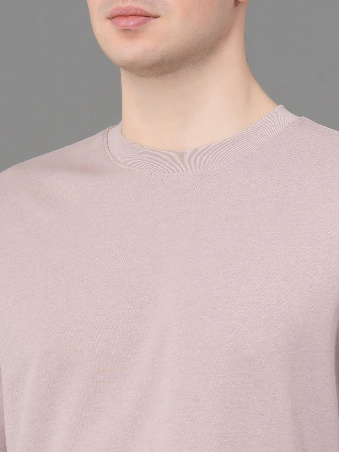 Oversized Round Neck T-Shirt for Men - Image 4