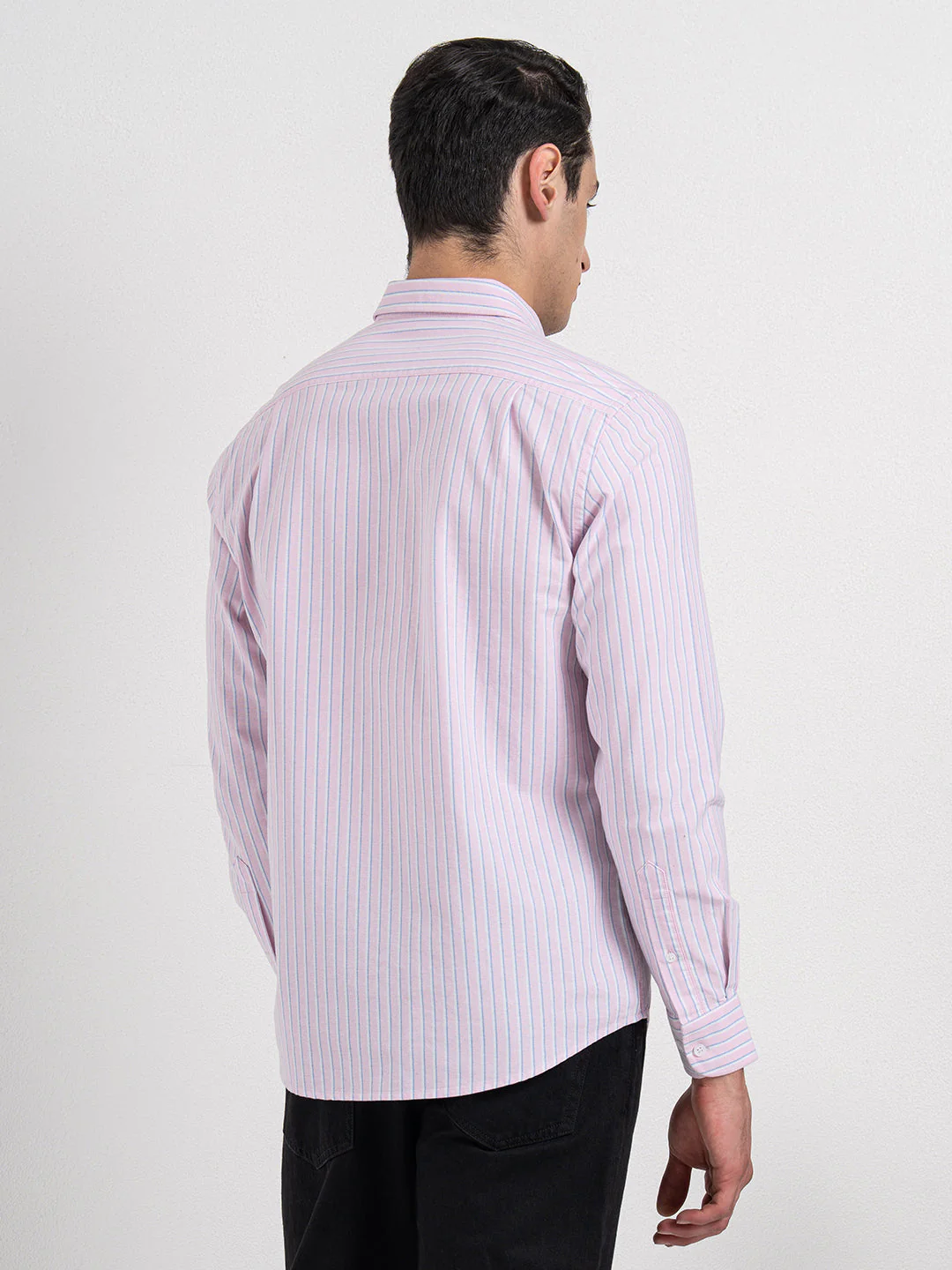 Oxford Striped Shirt for Men - Image 4