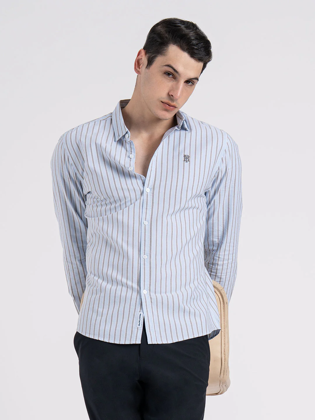 Oxford Striped Shirt for Men