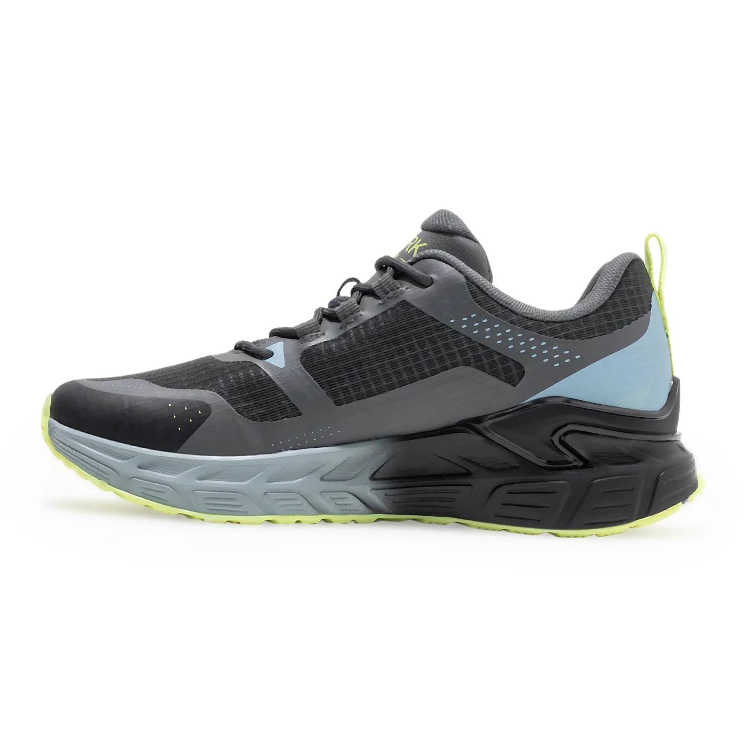 Blue & Black Trail Running Shoes for Men | Low-Cut Outdoor - Image 3