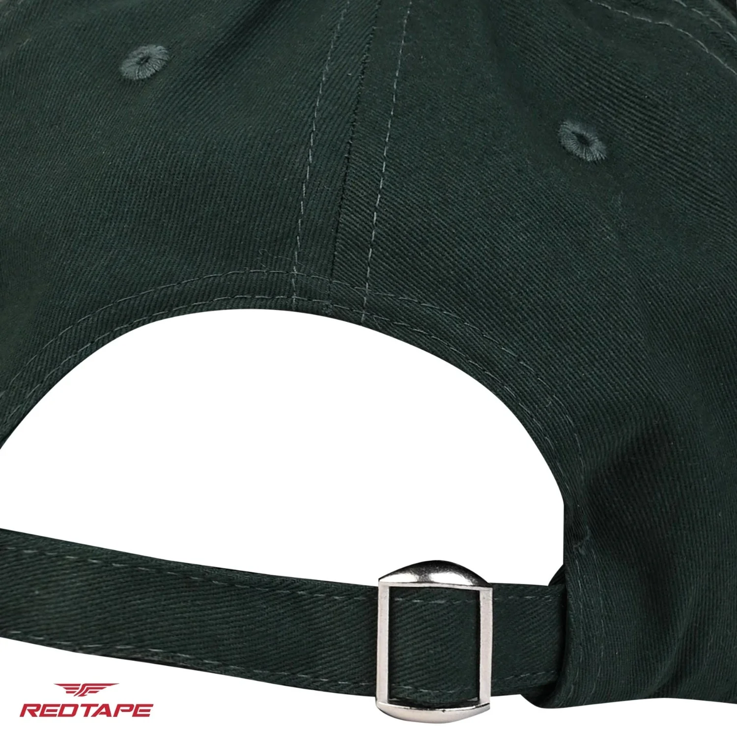 Pine Green Solid Baseball Unisex Cap for Men & Women - Image 6