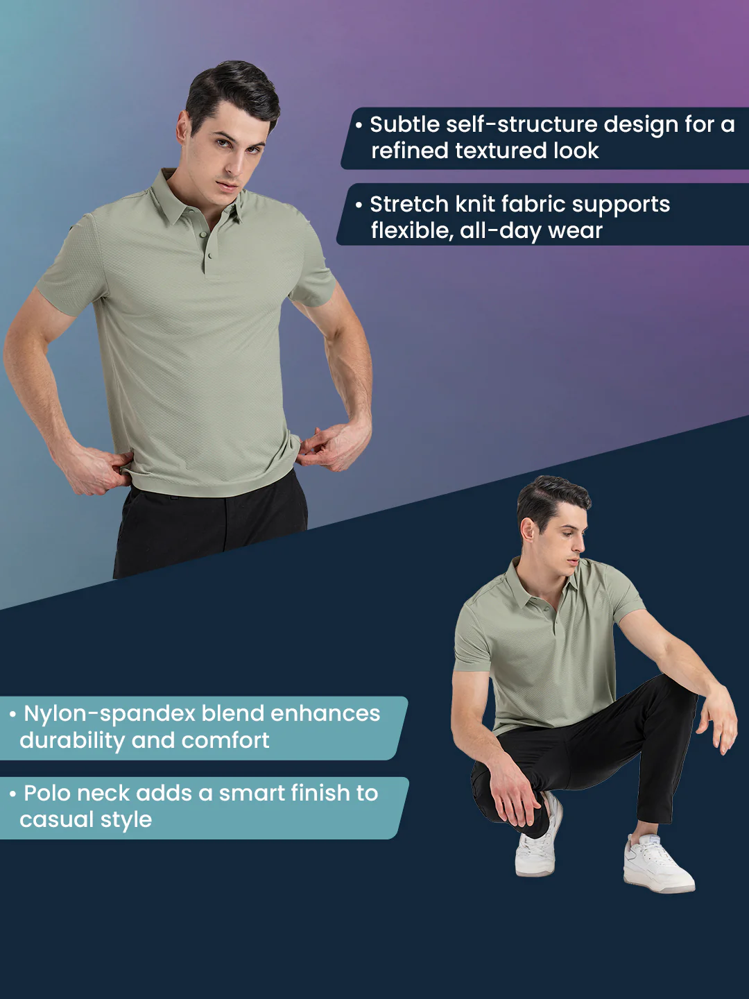 Polo T-Shirt for Men - Image 2