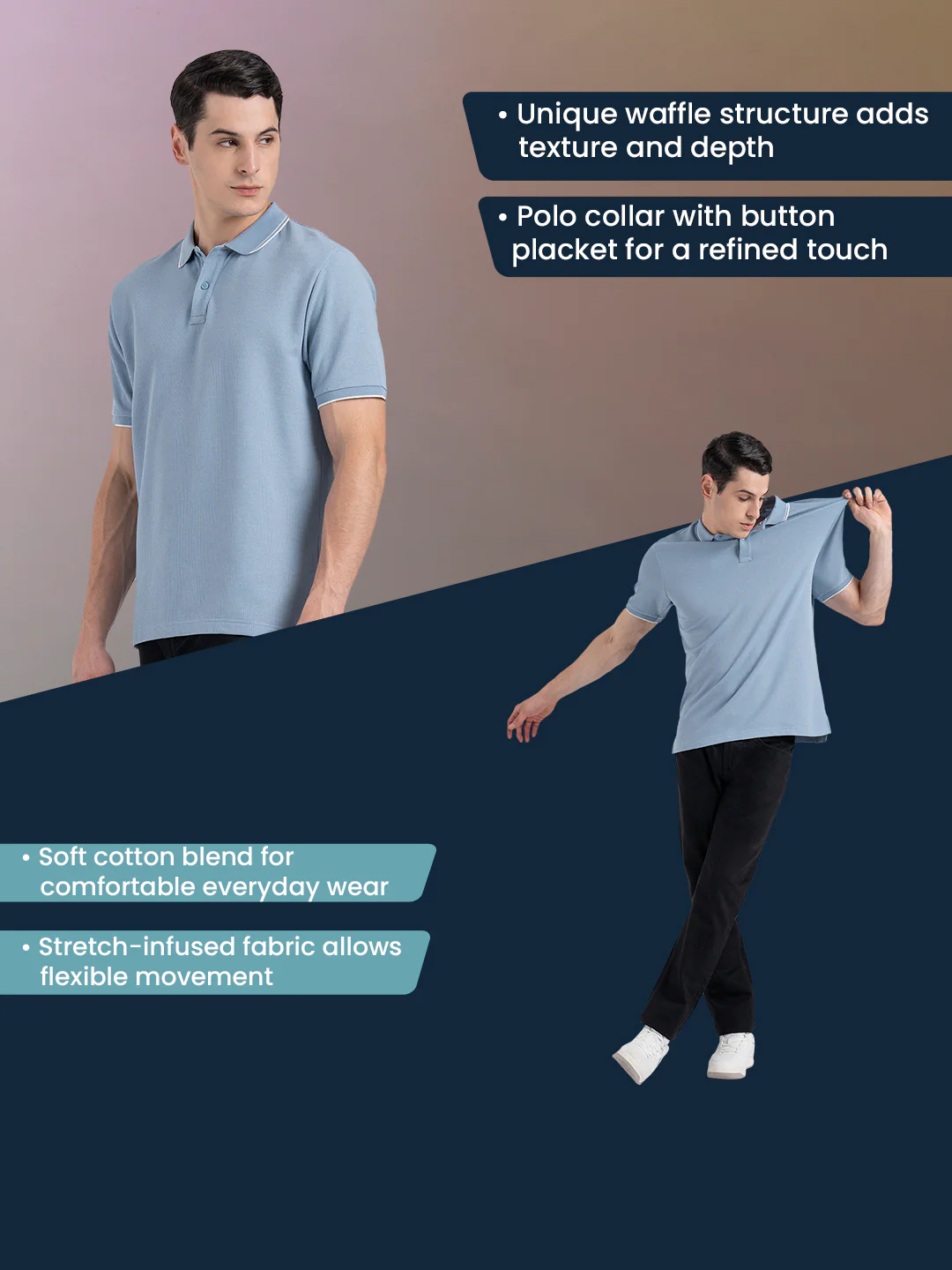 Polo T-Shirt for Men - Image 2