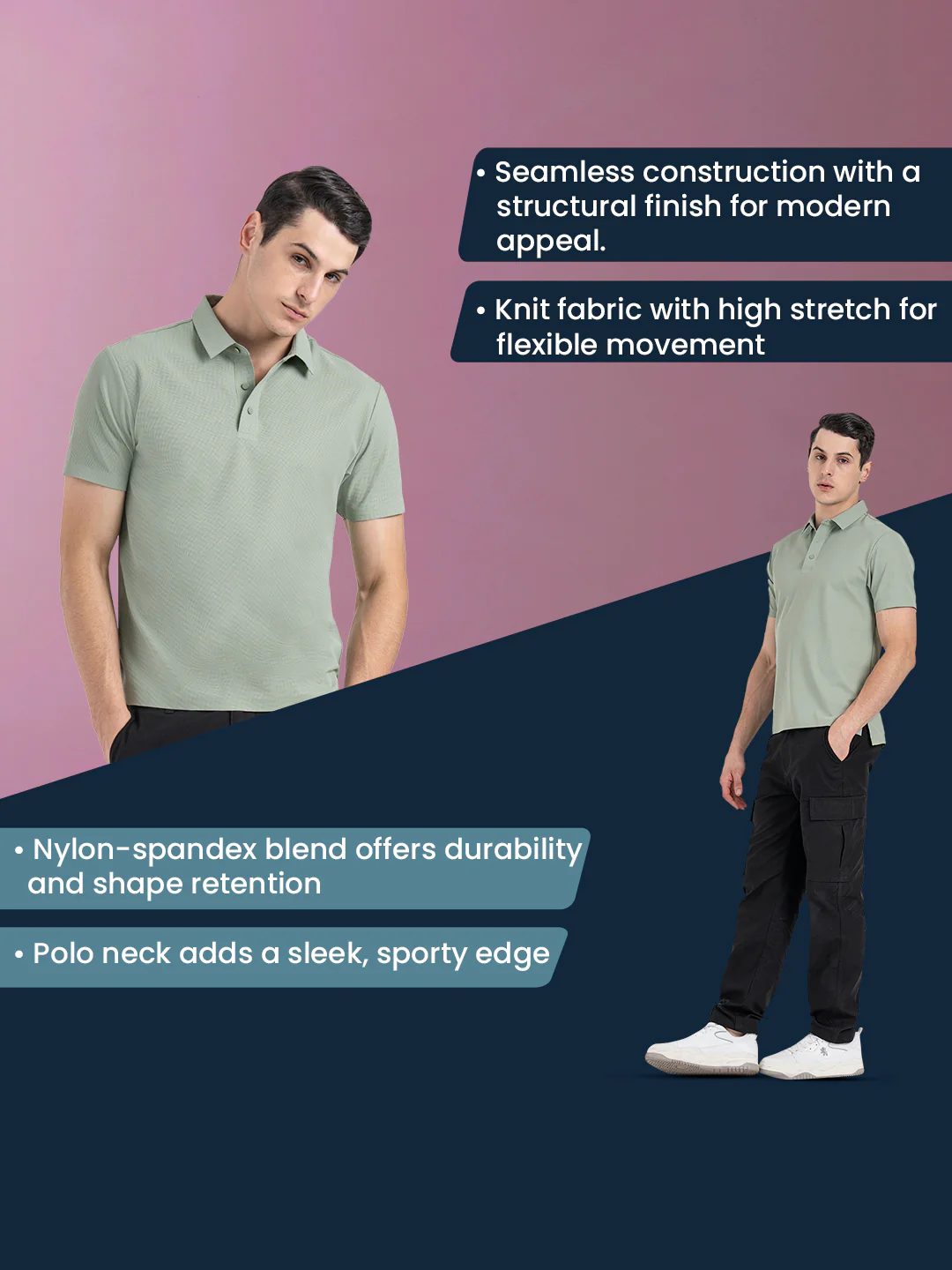 Polo T-Shirt for Men - Image 2