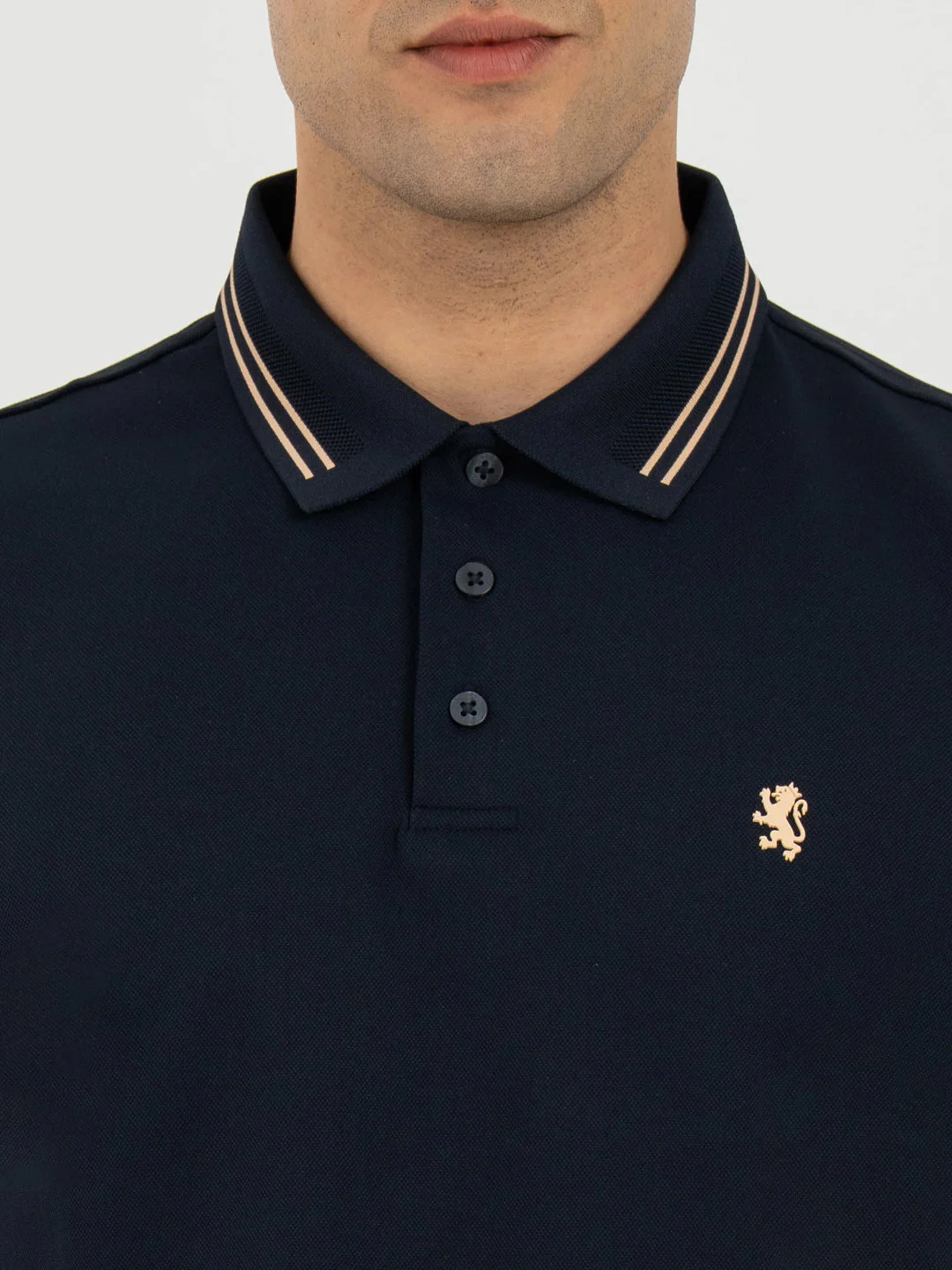 Polo T Shirts for Men in Dark Navy | Classic Polo T Shirts - Image 4