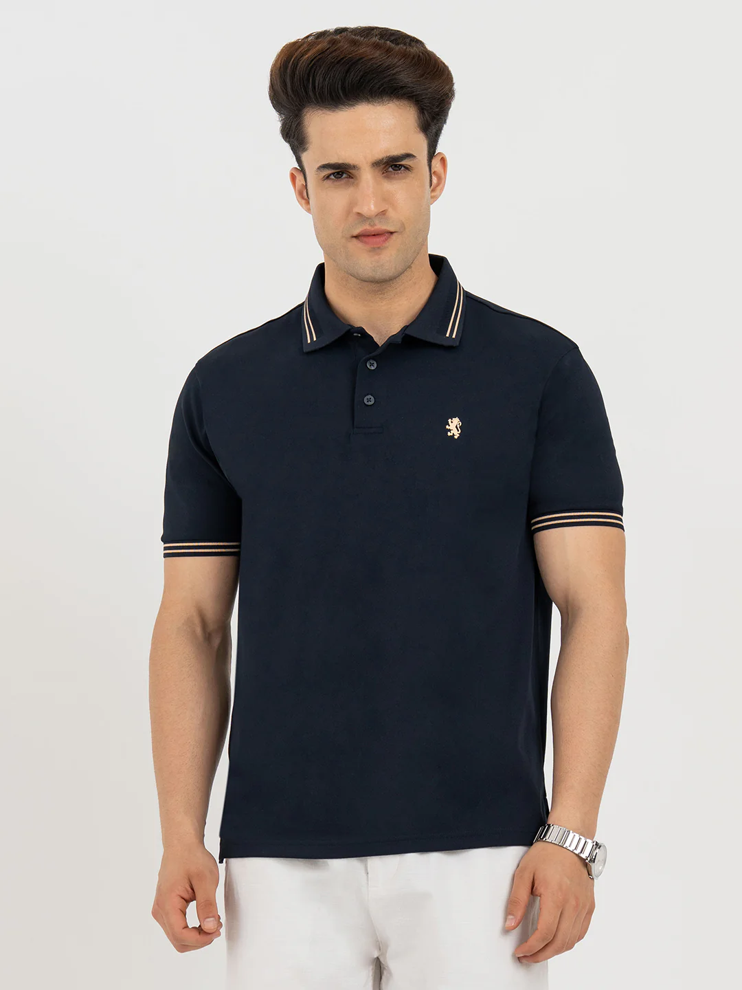 Polo T Shirts for Men in Dark Navy | Classic Polo T Shirts - Image 7