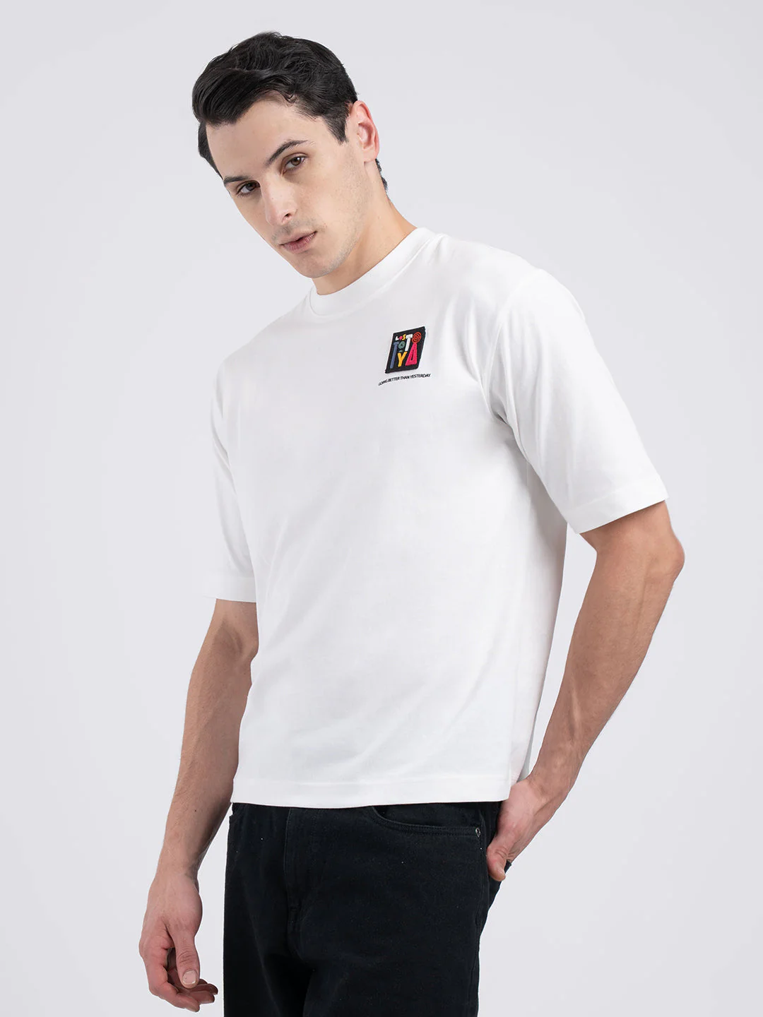 Printed Round Neck T-Shirt for Men - Image 4
