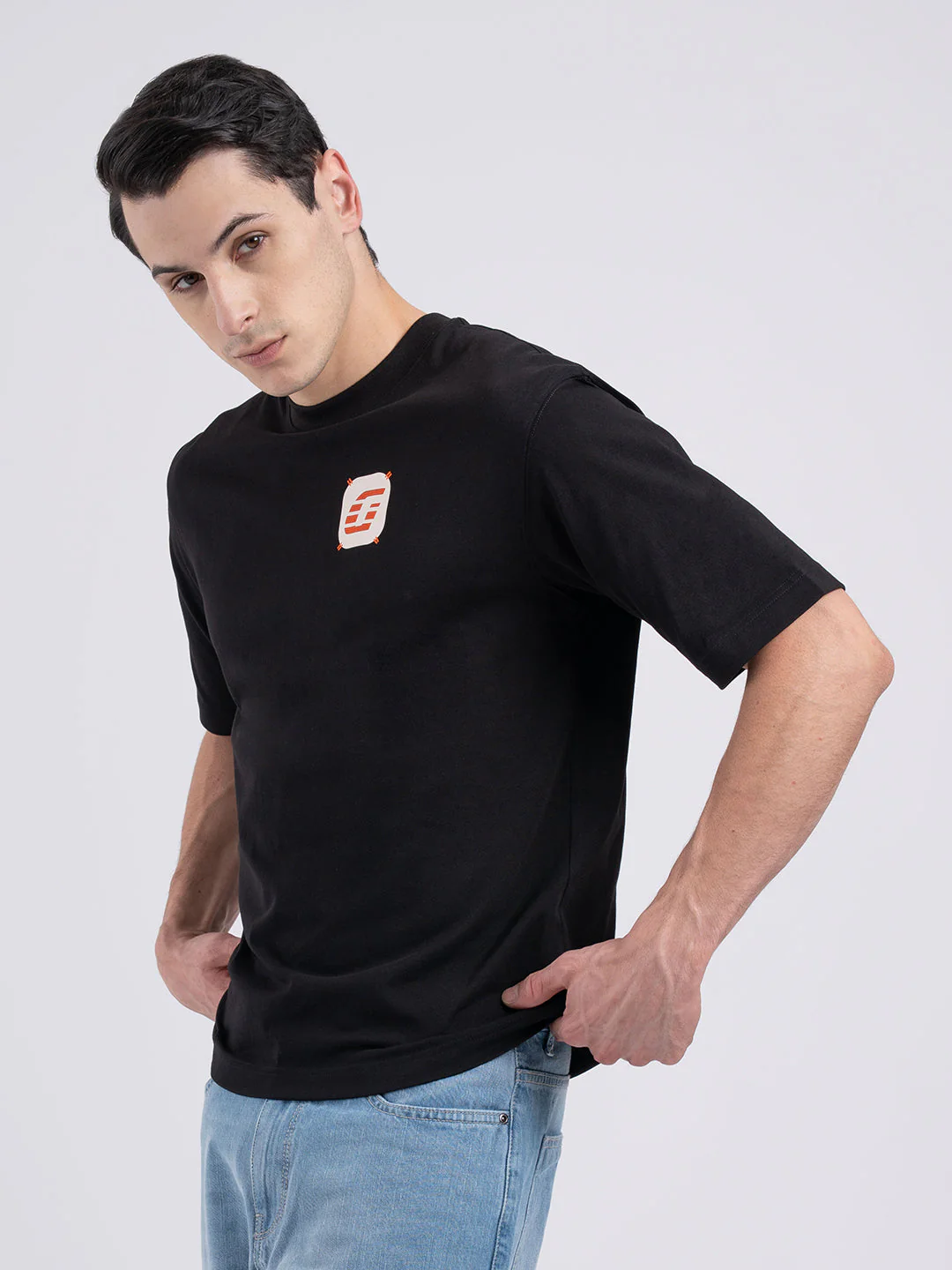 Printed Round Neck T-Shirt for Men - Image 4