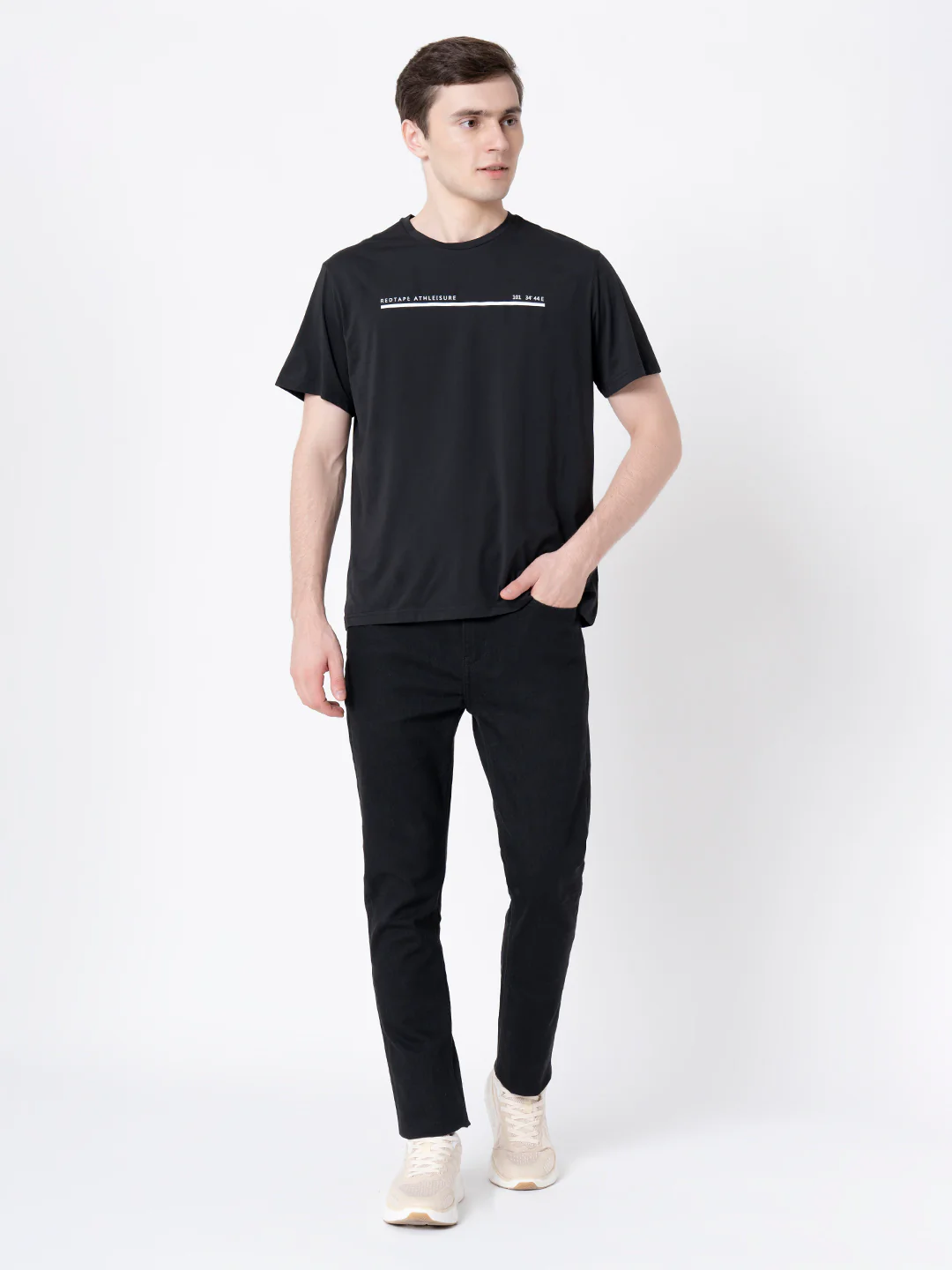 Printed Round Neck T-Shirt for Men - Image 5