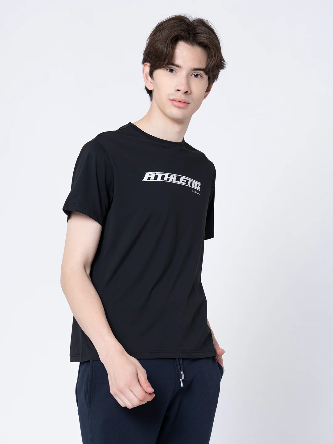 Printed Round Neck T-Shirt for Men - Image 2