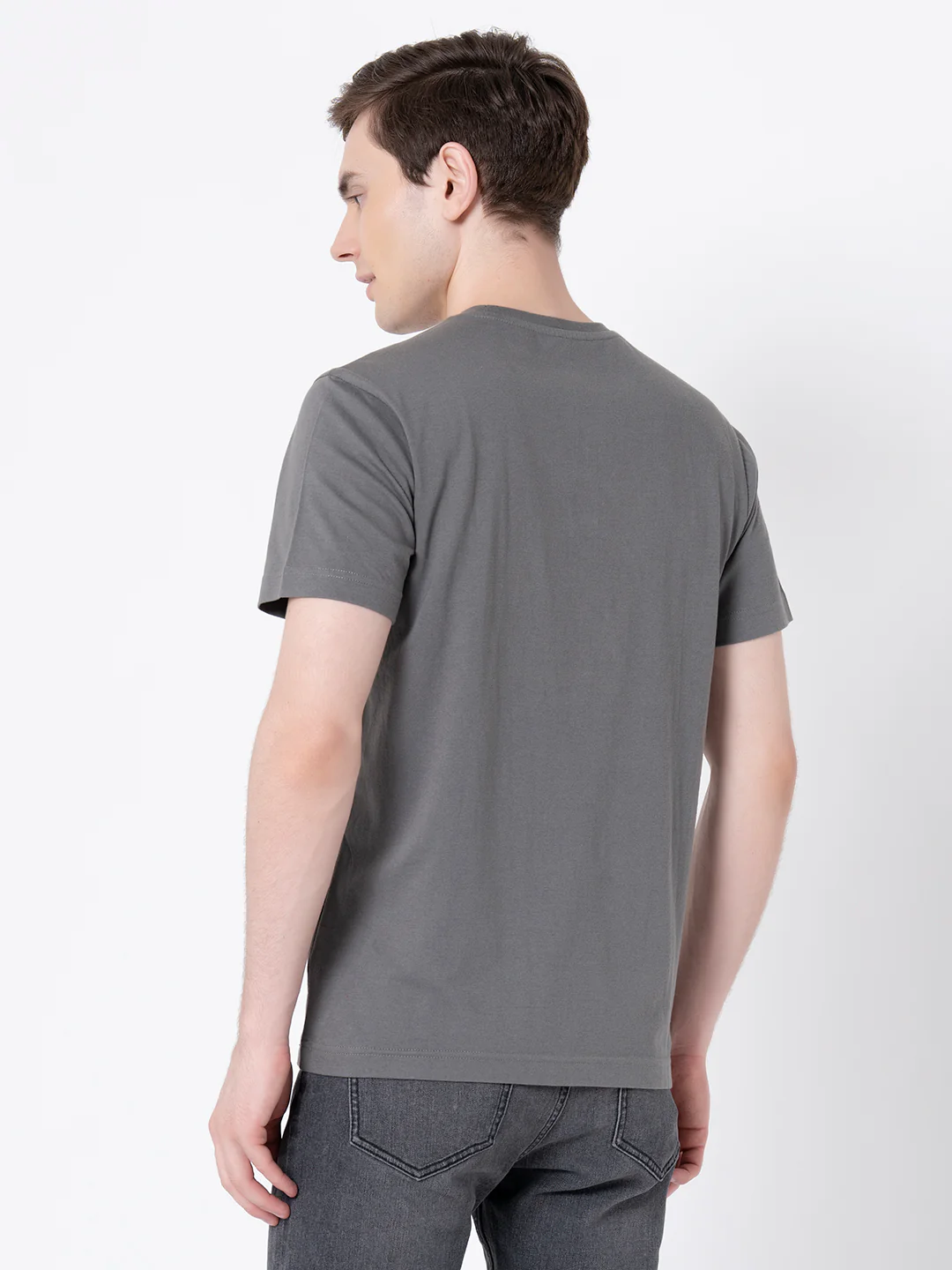 Printed Round Neck T-Shirt for Men - Image 3