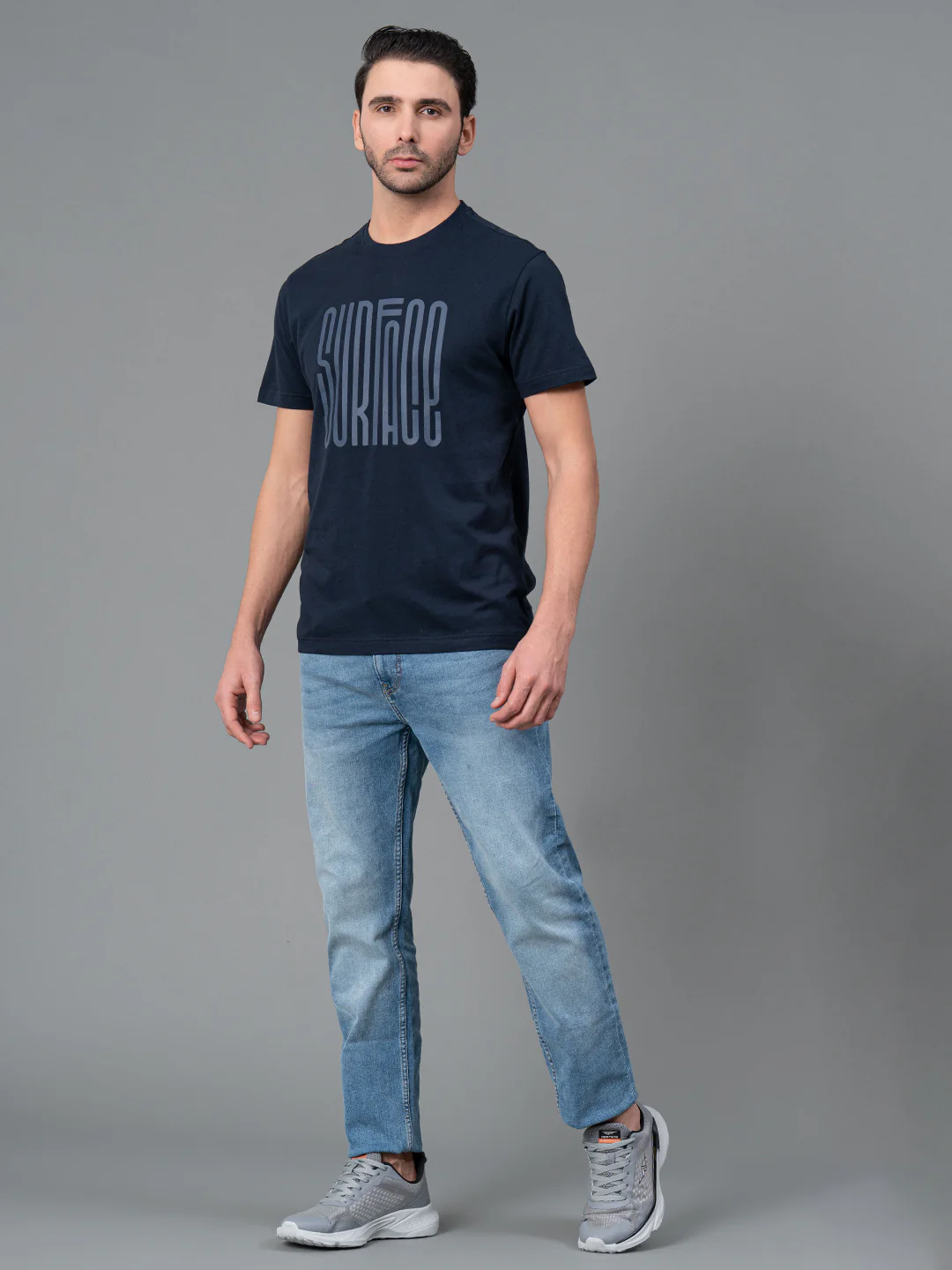 Printed Round Neck T-Shirt for Men - Image 5