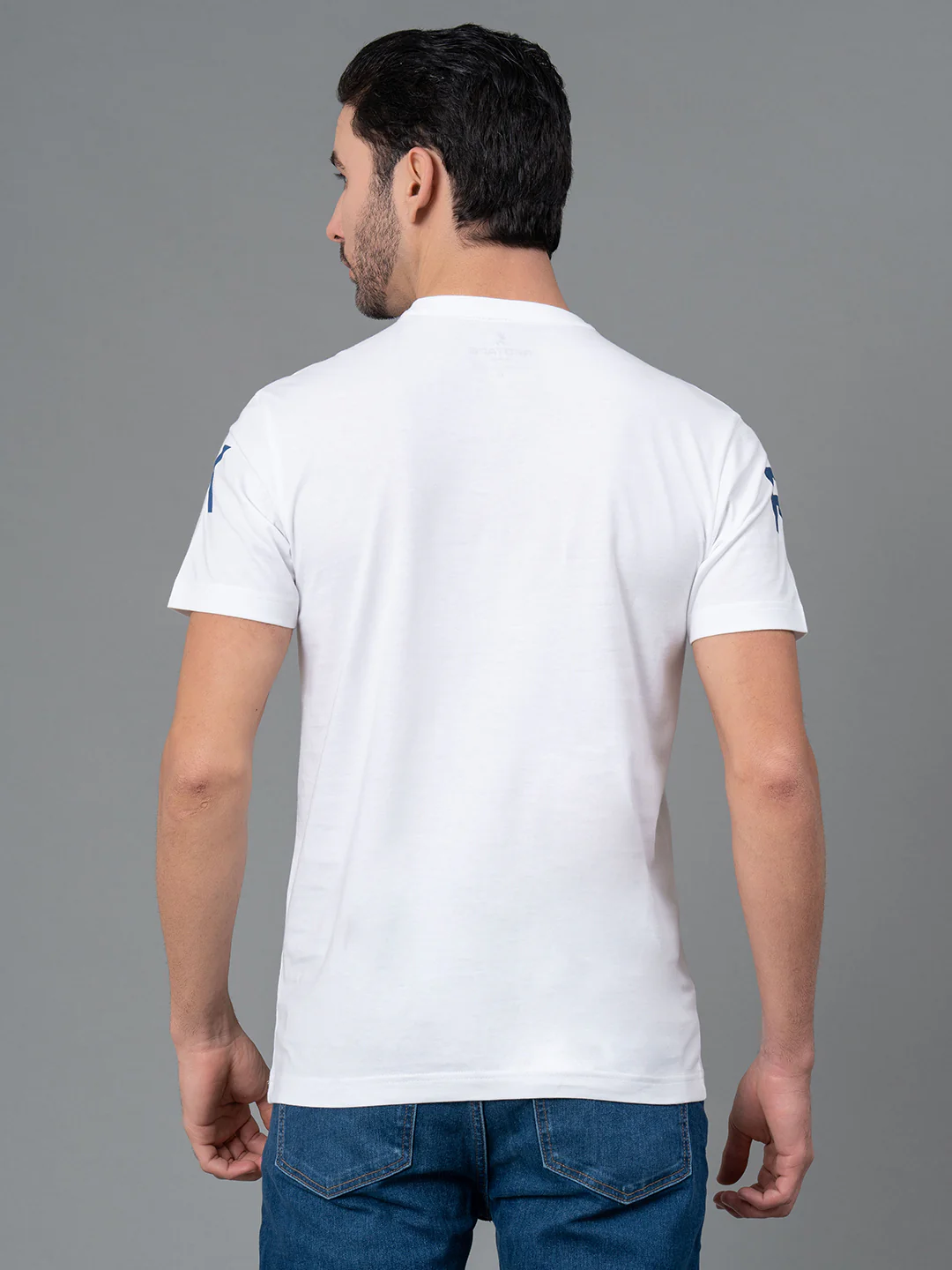 Printed Round Neck T-Shirt for Men - Image 3