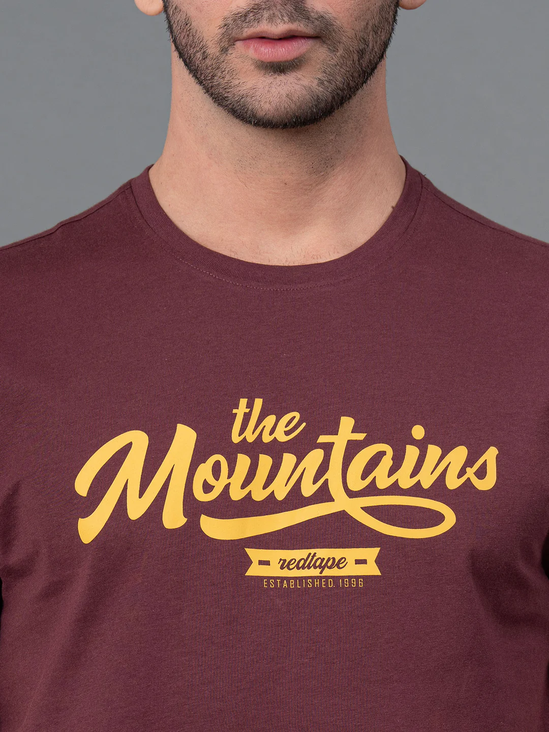 Printed Round Neck T-Shirt for Men - Image 4