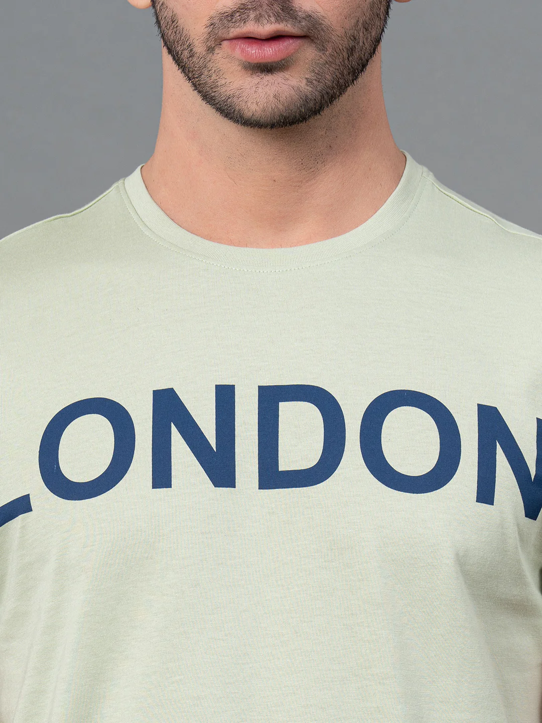 Printed Round Neck T-Shirt for Men - Image 4