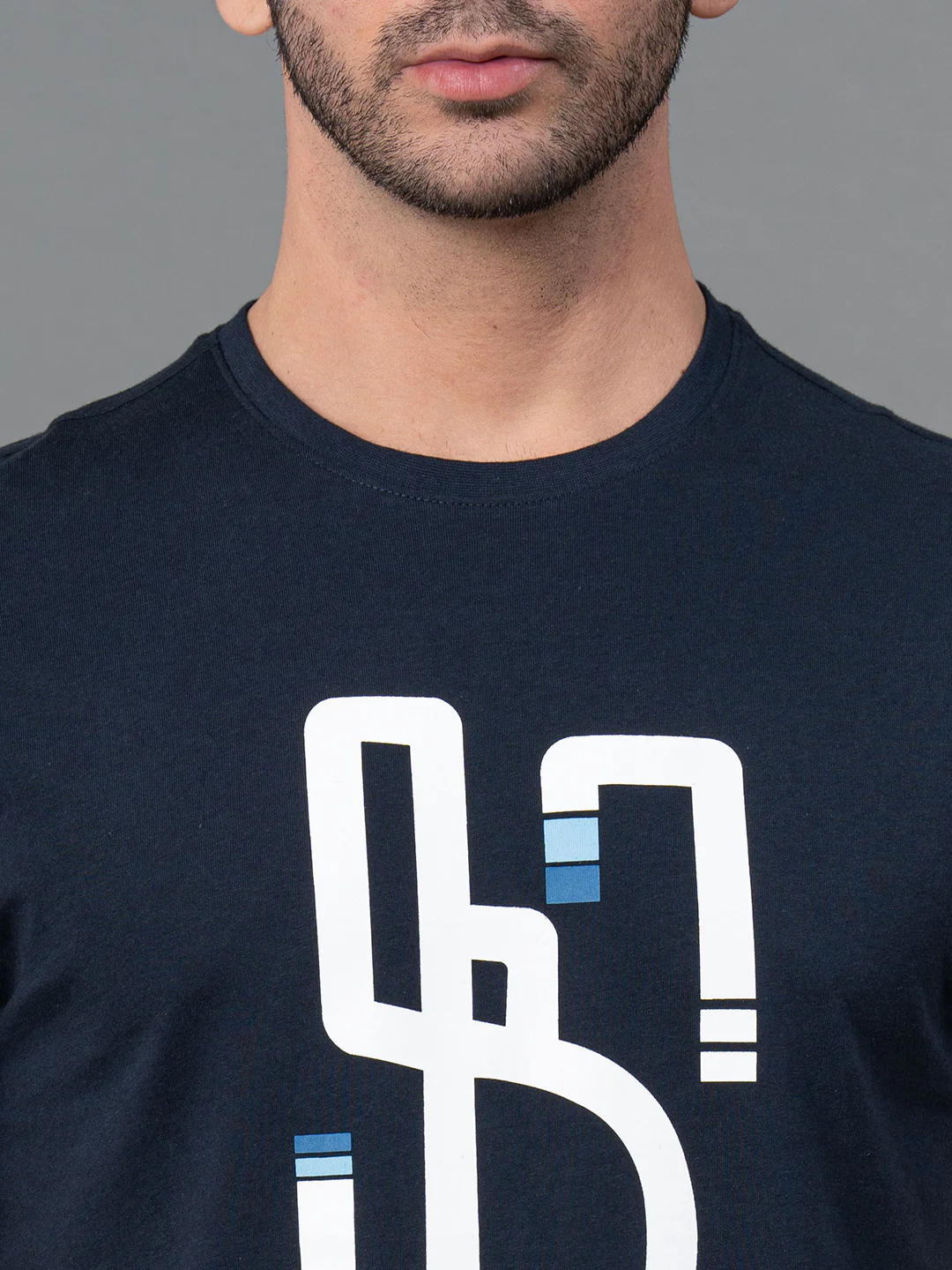 Printed Round Neck T-Shirt for Men - Image 4