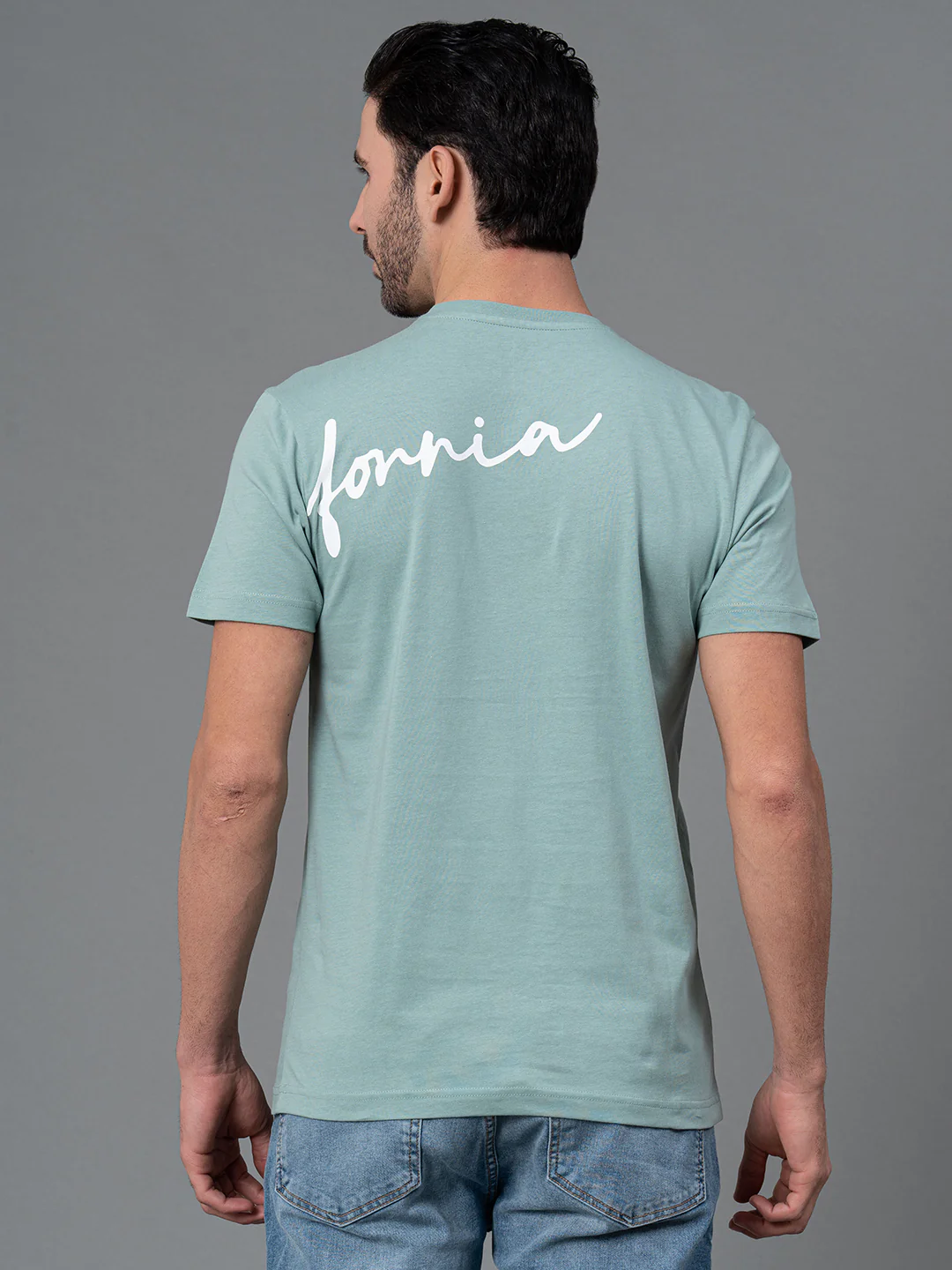 Printed Round Neck T-Shirt for Men - Image 3