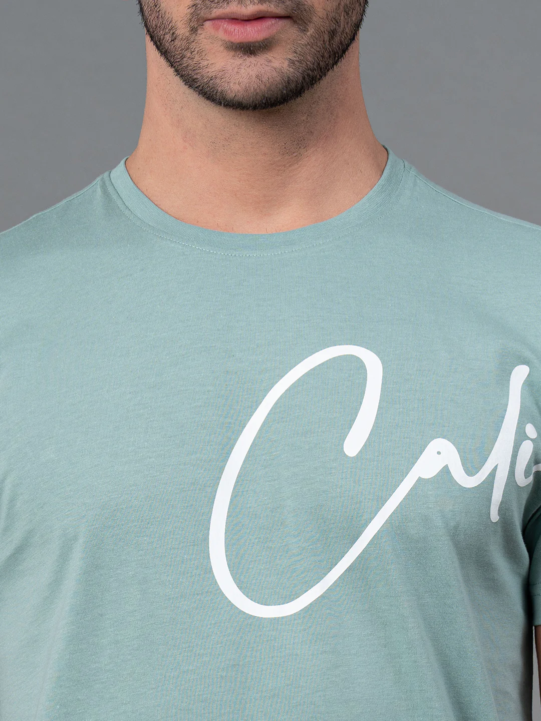 Printed Round Neck T-Shirt for Men - Image 4