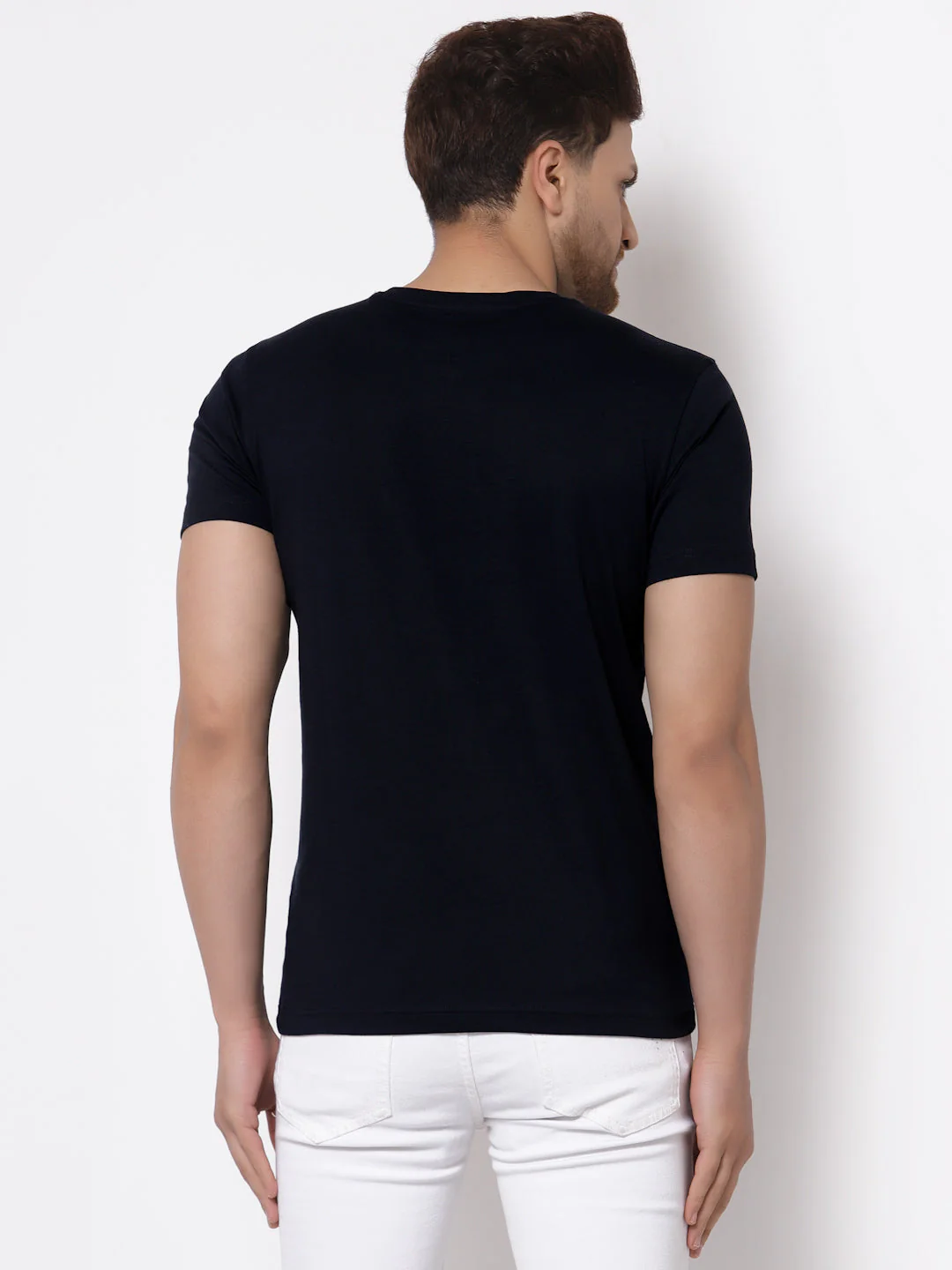 Printed Round Neck T-Shirt for Men - Image 3