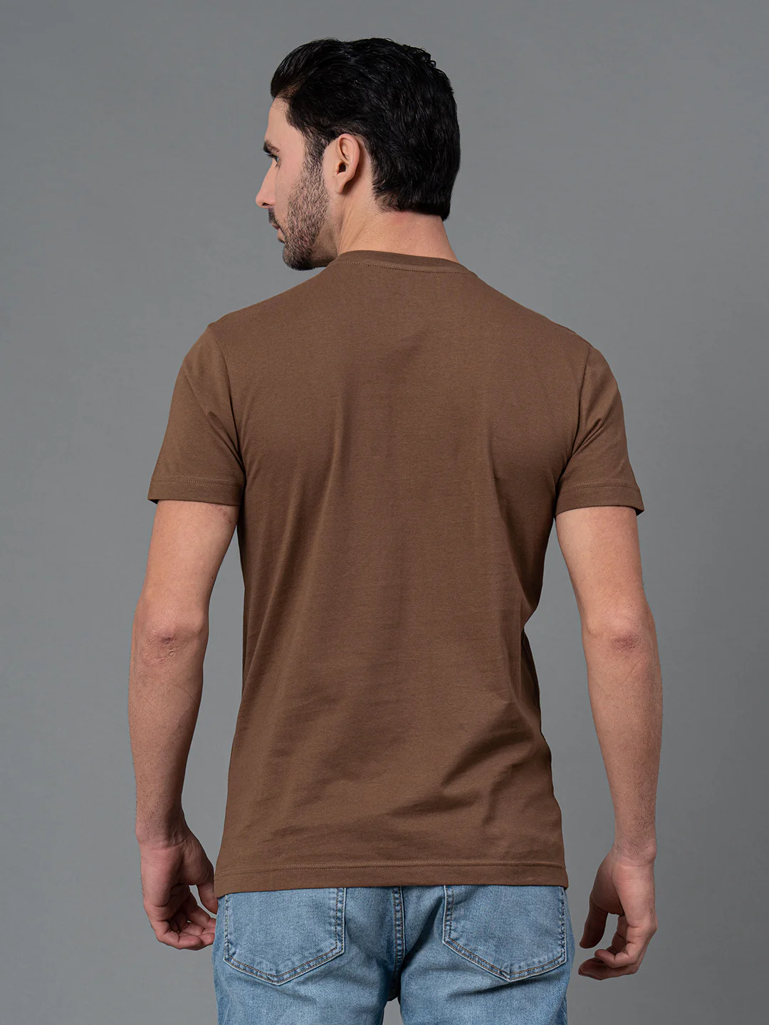 Printed Round Neck T-Shirt for Men - Image 3