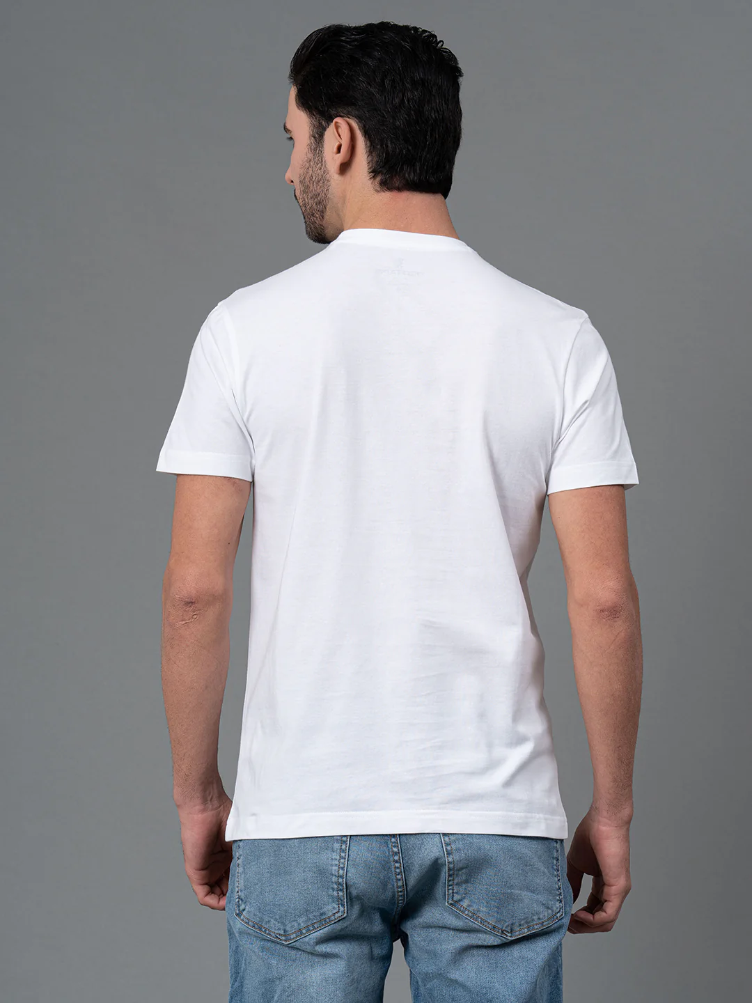 Printed Round Neck T-Shirt for Men - Image 3
