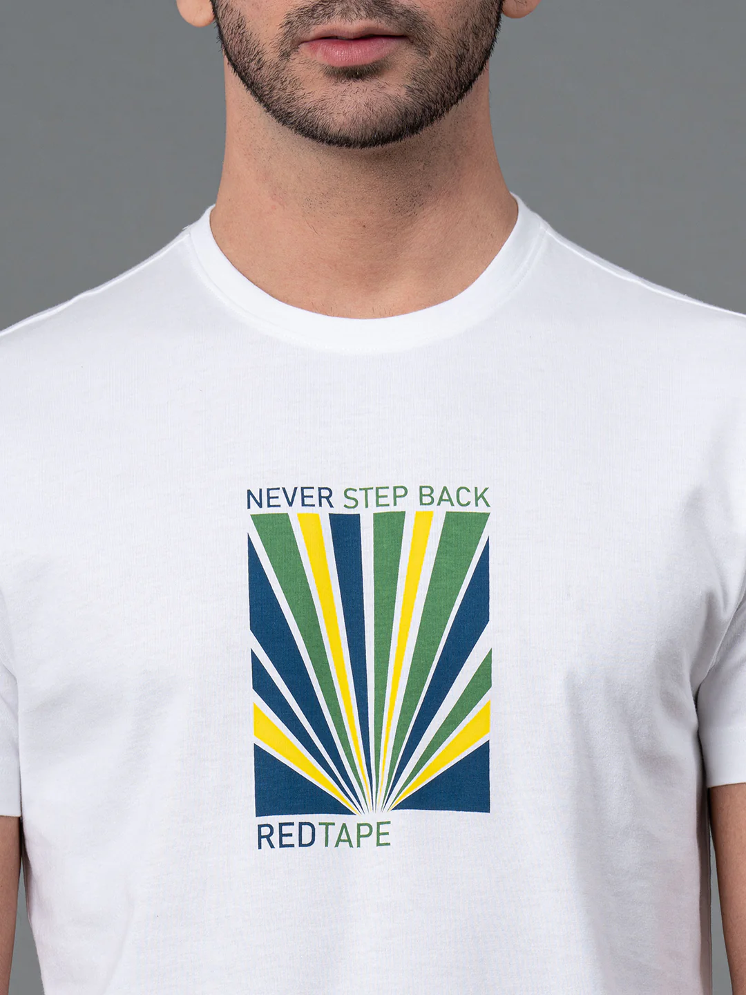Printed Round Neck T-Shirt for Men - Image 4