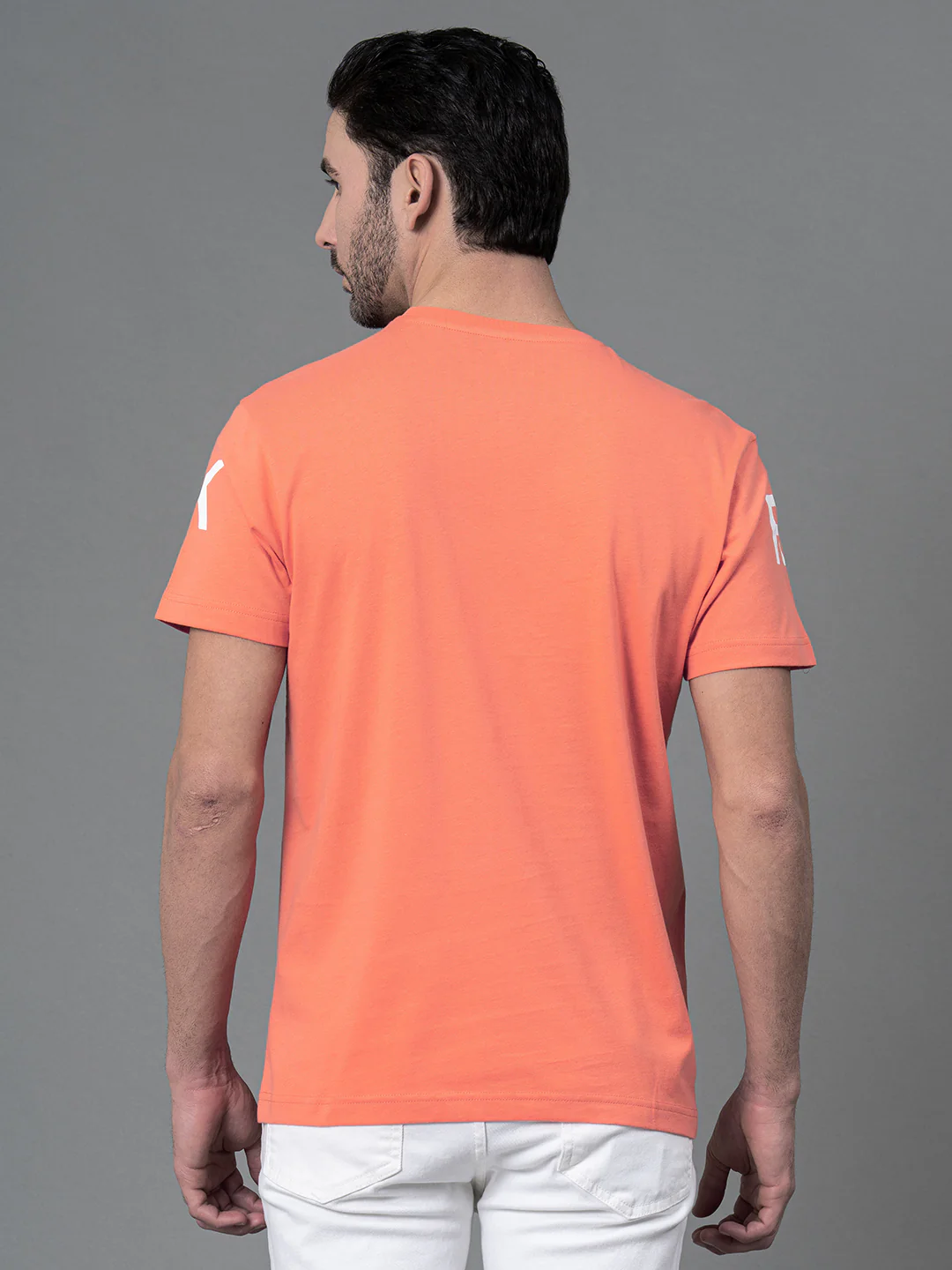 Printed Round Neck T-Shirt for Men - Image 3