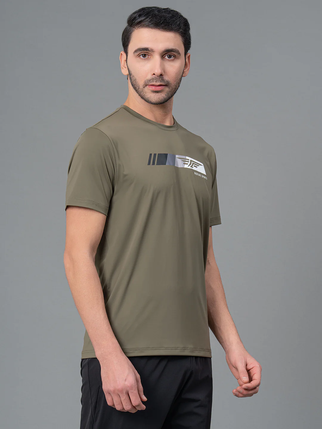 Printed Round Neck T-Shirt for Men - Image 2