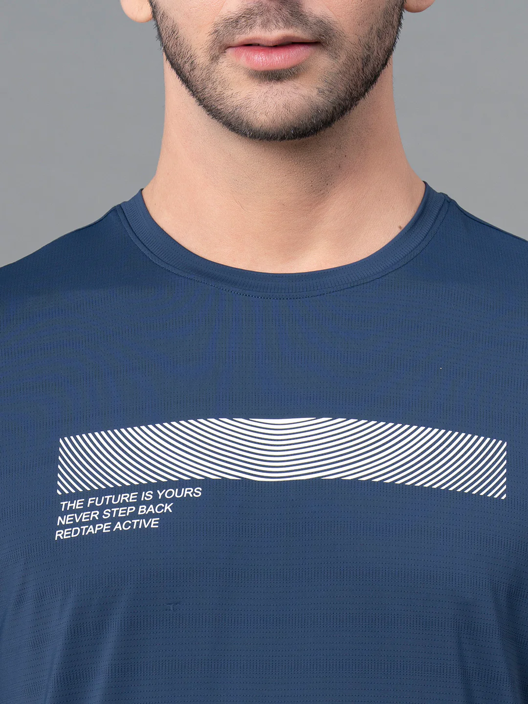 Printed Round Neck T-Shirt for Men - Image 4