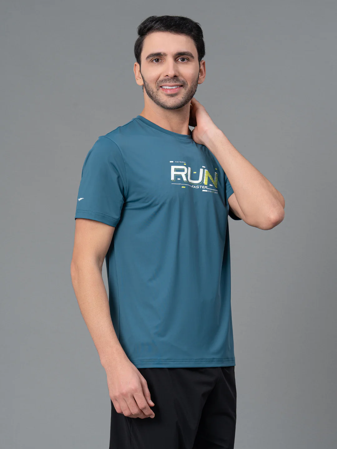 Printed Round Neck T-Shirt for Men - Image 2
