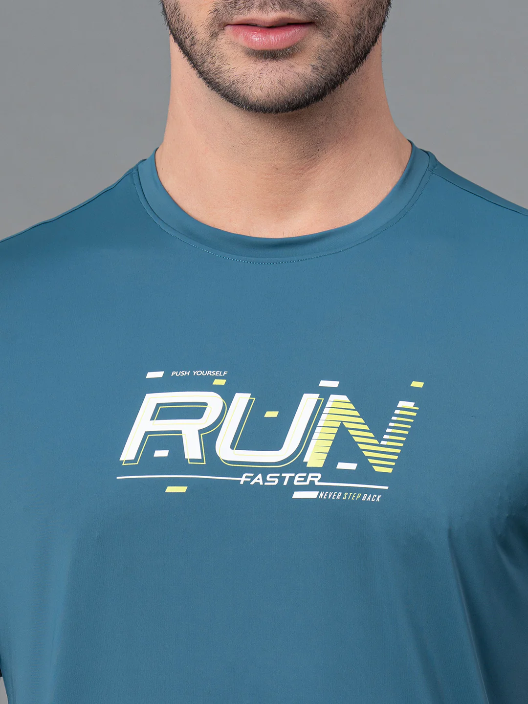 Printed Round Neck T-Shirt for Men - Image 4