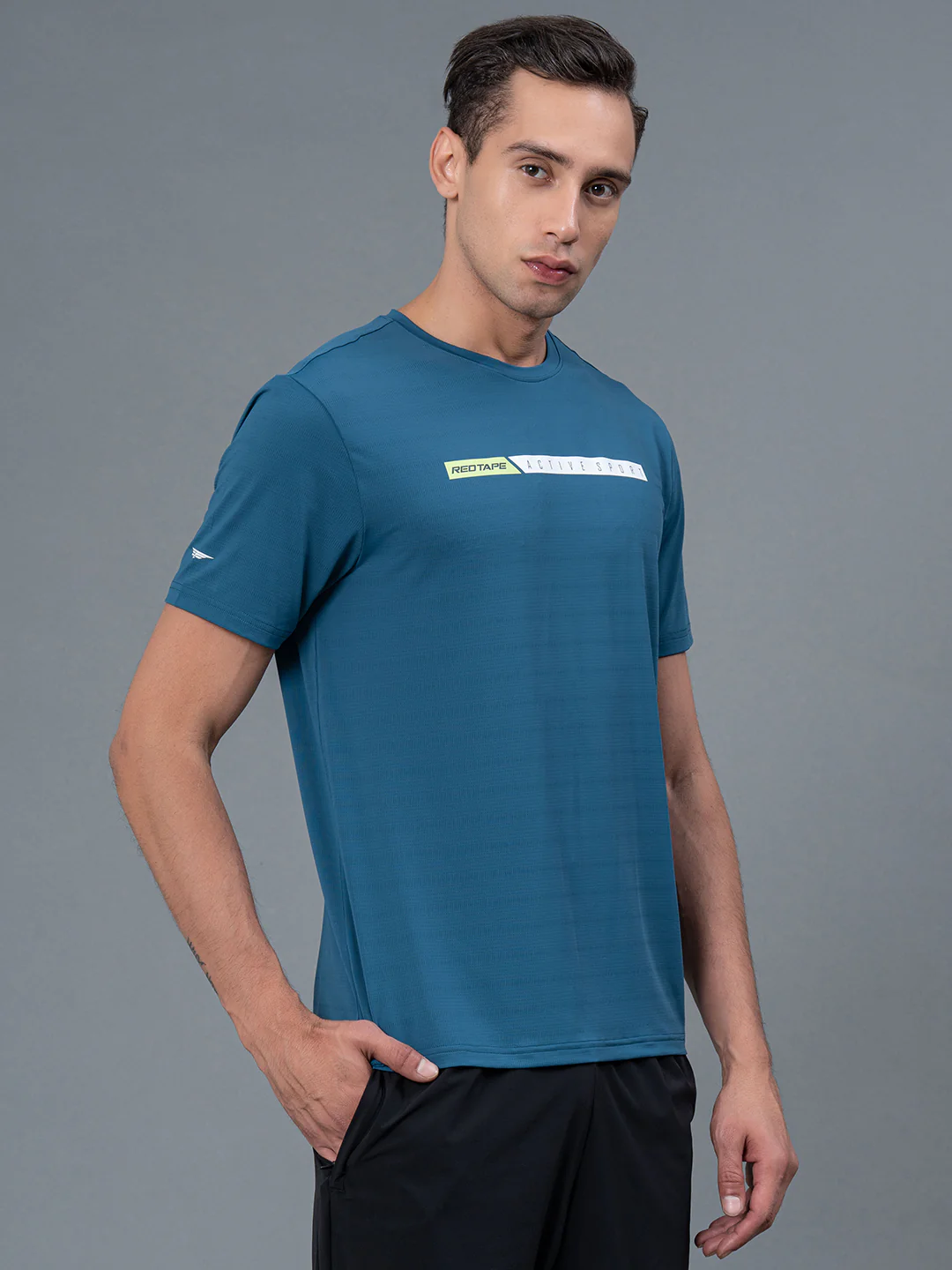 Printed Round Neck T-Shirt for Men - Image 2
