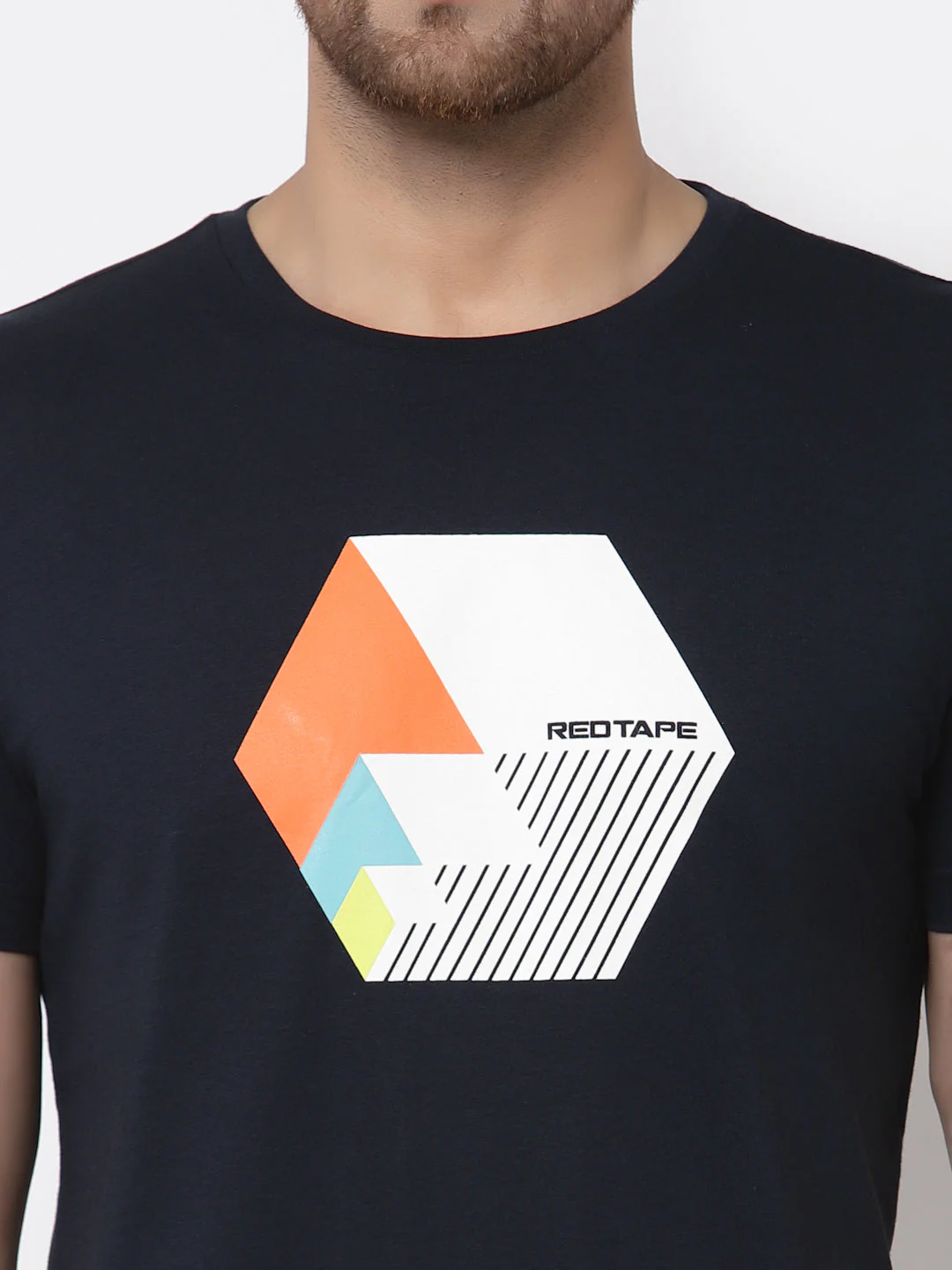 Printed Round Neck T-Shirt for Men - Image 4