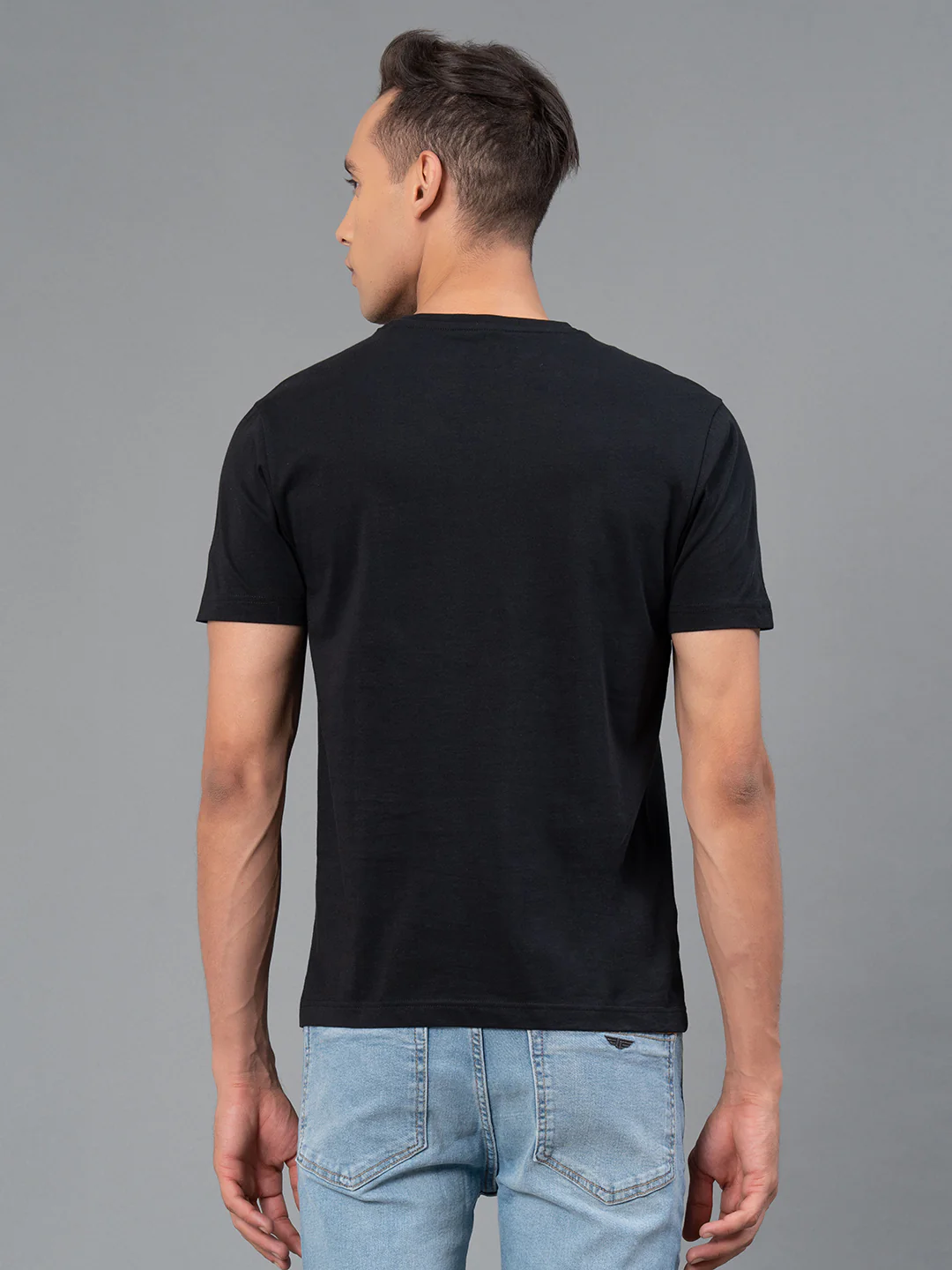 Printed Round Neck T-Shirt for Men - Image 3