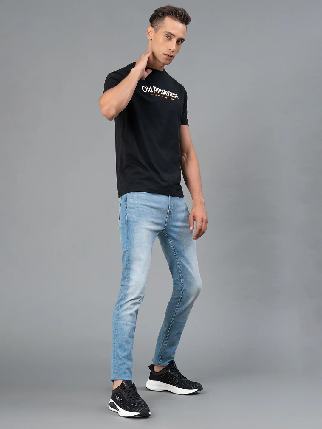 Printed Round Neck T-Shirt for Men - Image 5