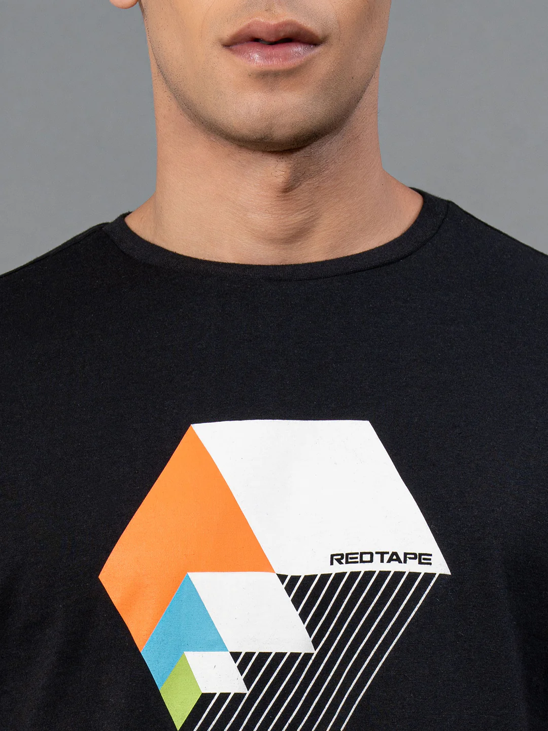 Printed Round Neck T-Shirt for Men - Image 4