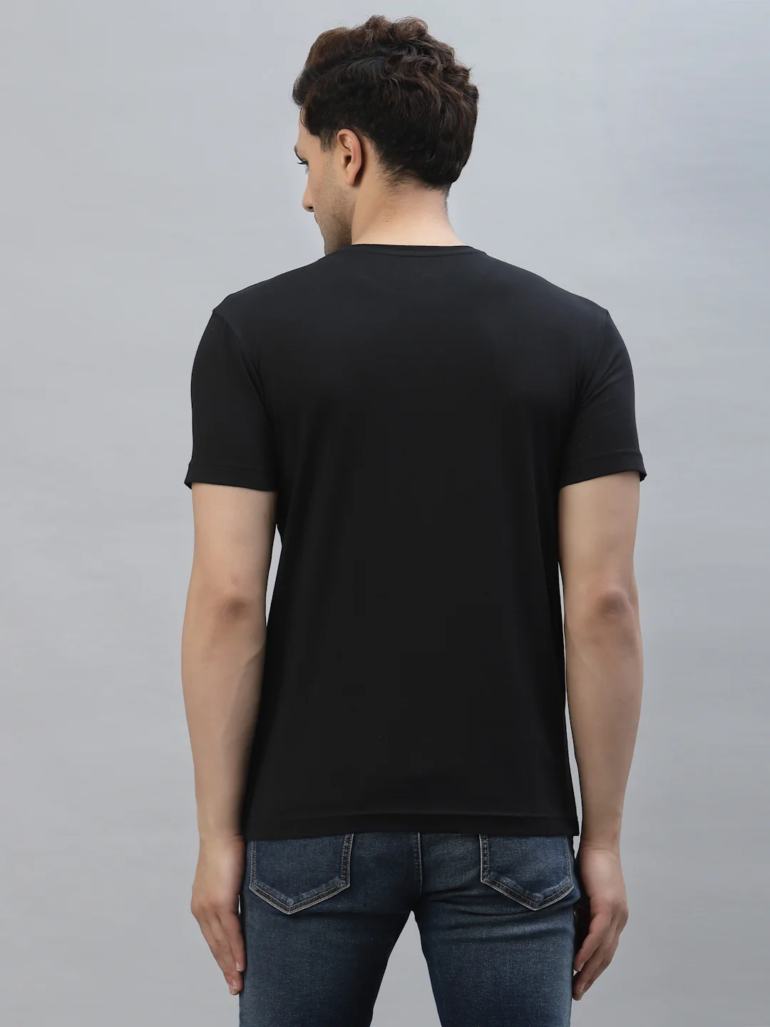 Printed Round Neck T-Shirt for Men - Image 3