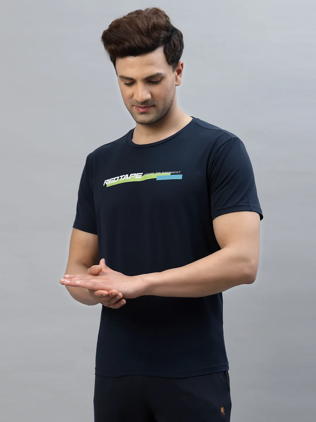 Printed Round Neck T-Shirt for Men - Image 2