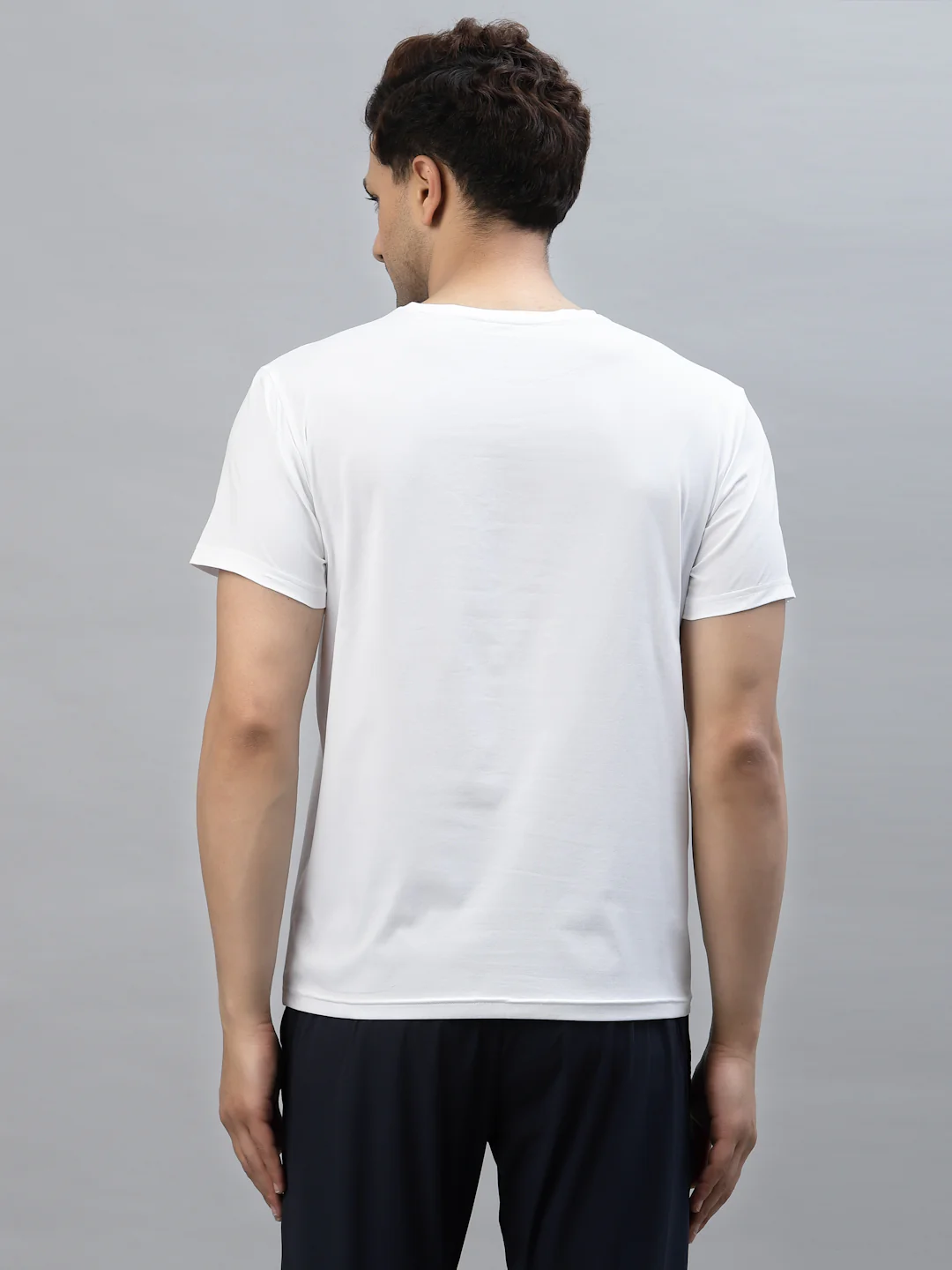 Printed Round Neck T-Shirt for Men - Image 3