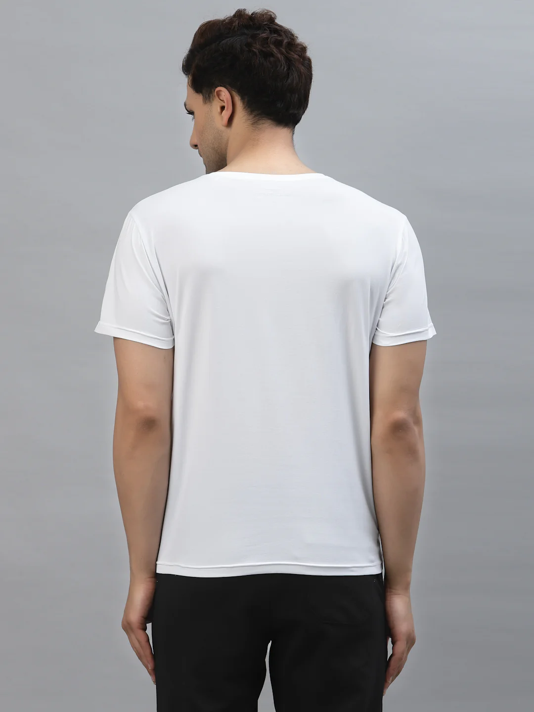 Printed Round Neck T-Shirt for Men - Image 3