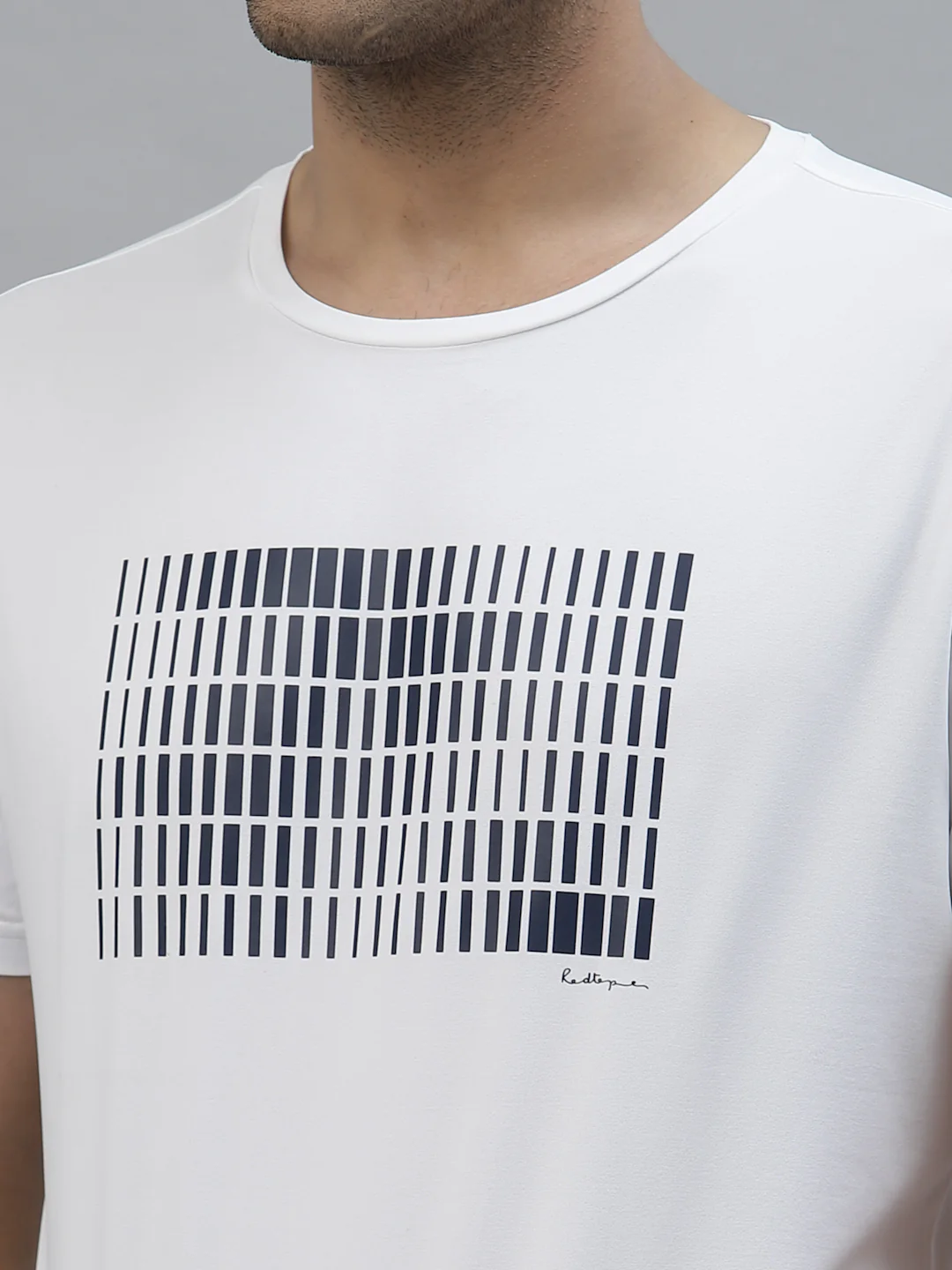 Printed Round Neck T-Shirt for Men - Image 4
