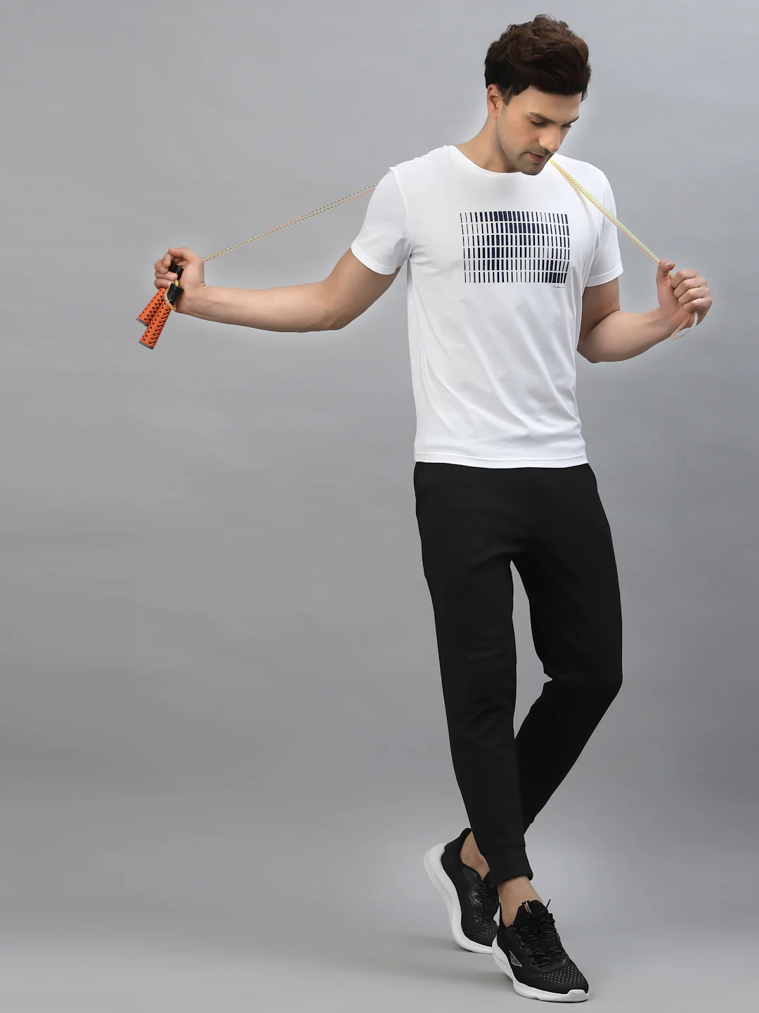 Printed Round Neck T-Shirt for Men - Image 5