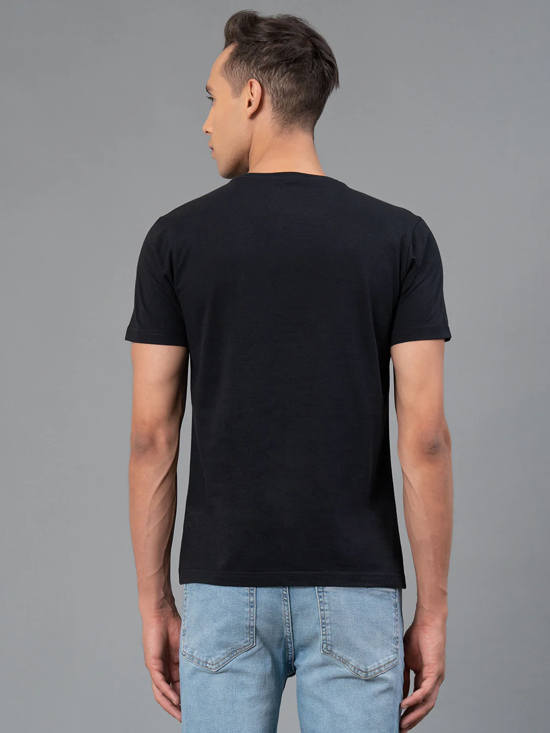 Printed Round Neck T-Shirt for Men - Image 4