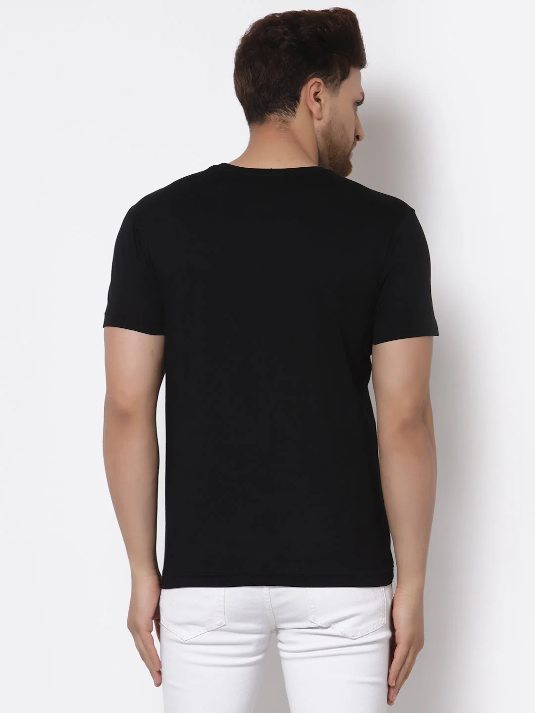 Printed Round Neck T-Shirt for Men - Image 3