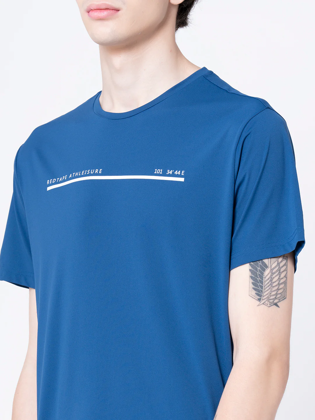 Printed Round Neck T-Shirt for Men - Image 4