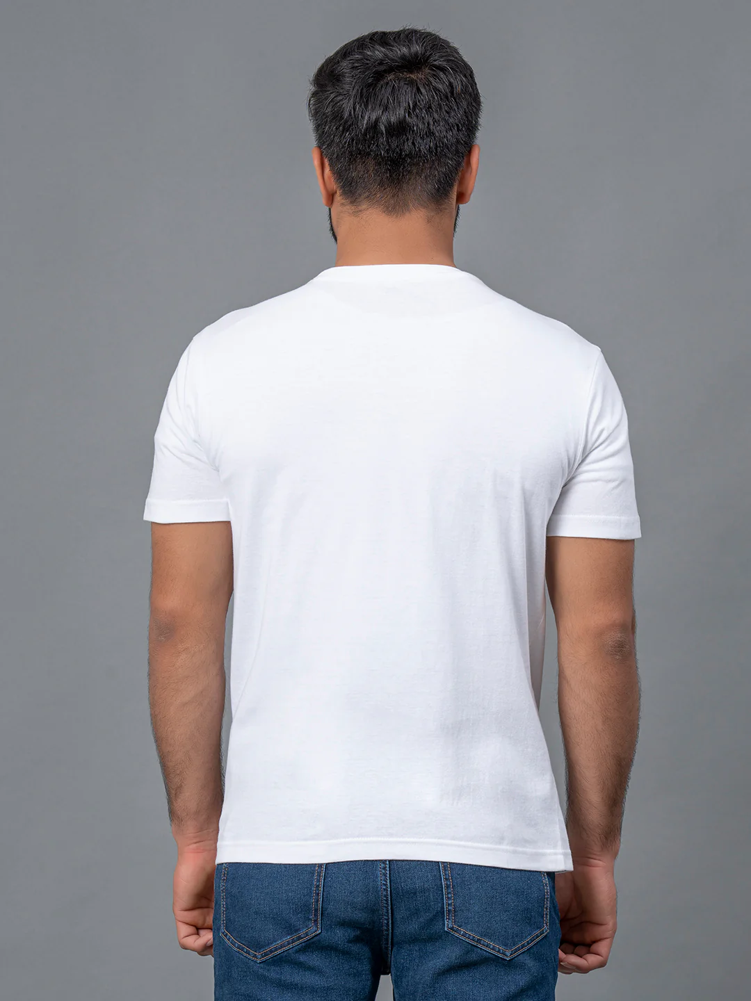 Printed Round Neck T-Shirt for Men - Image 3