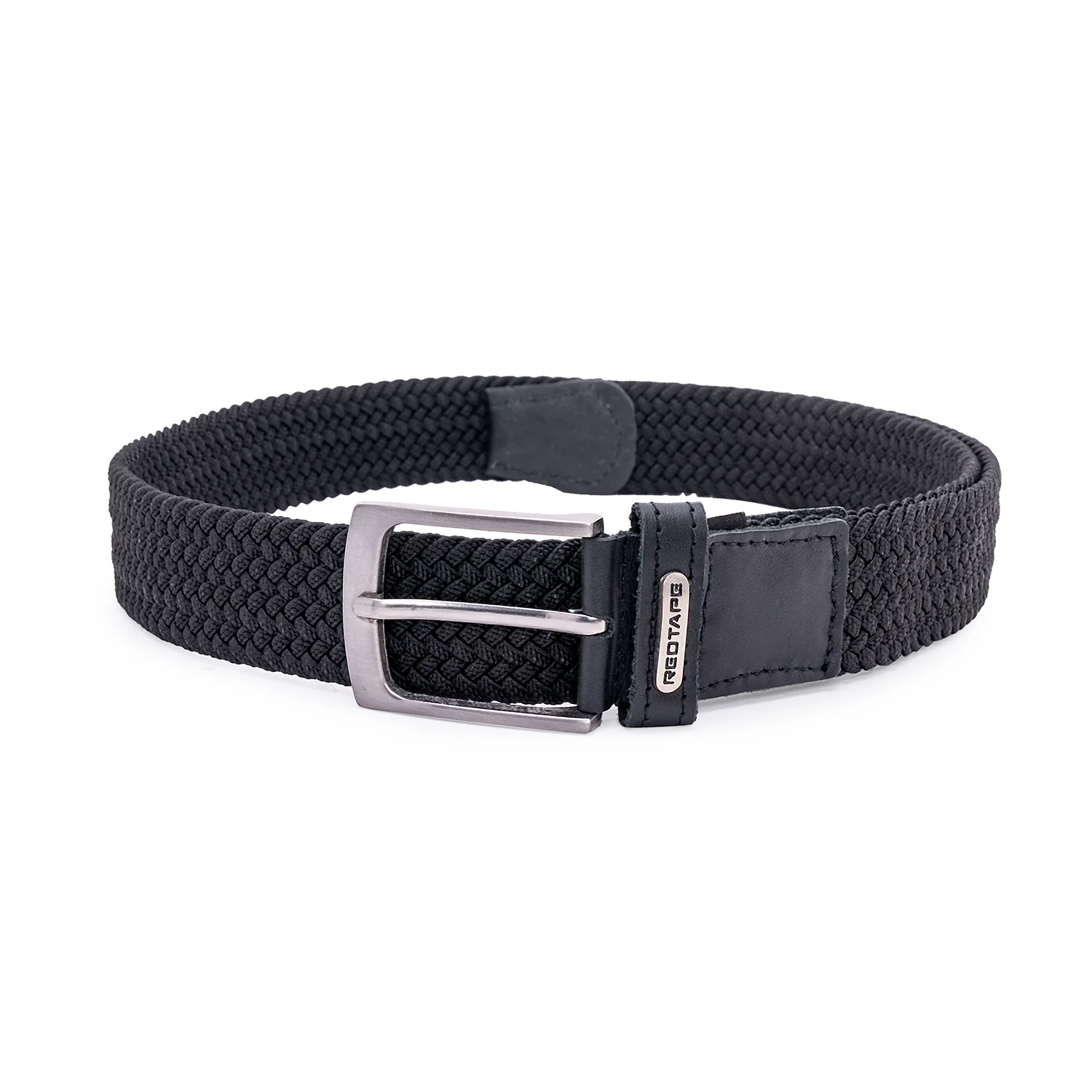 Genuine Black Leather Belt For Men | TextuRed Leather Belt | Classic and Durable - Image 2