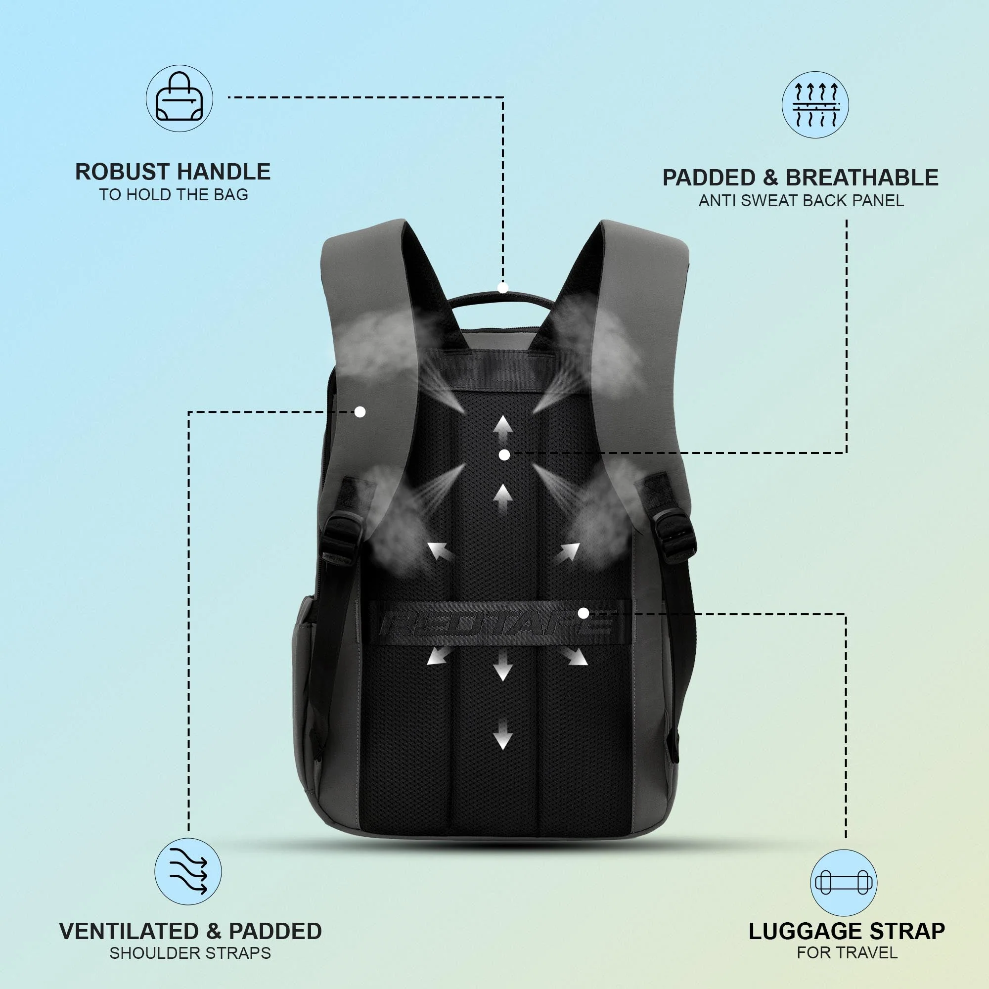 16 Inch Laptop Backpack for Men & Women - Image 3